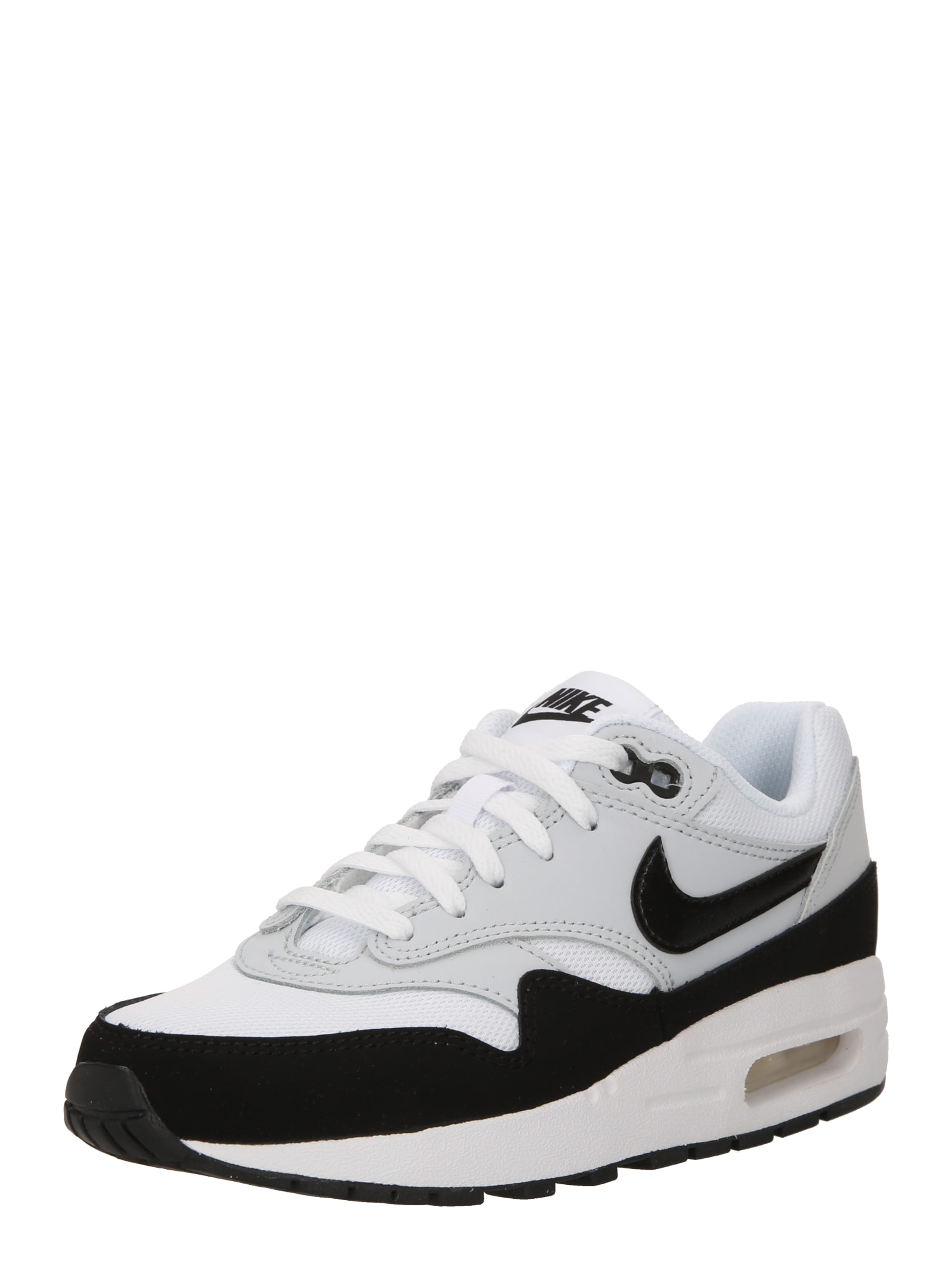 Nike Sportswear Tenisky 'Air Max 1'  sivá / čierna / biela