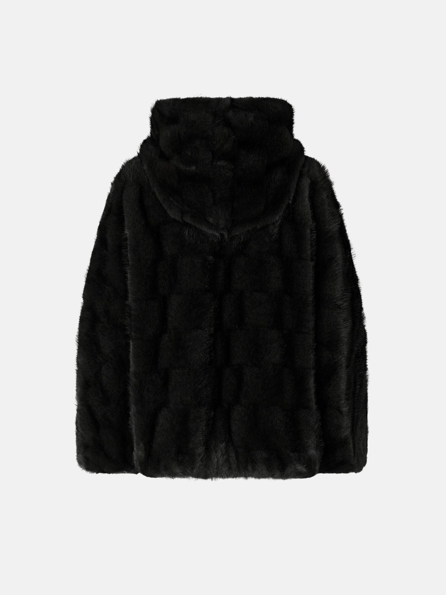 PINKO Chaqueta de invierno 'PINKO CADETIA  CAPPA ASPEN ASPETTO VISONE SCANA PELLICCIA'  negro – imagen 2