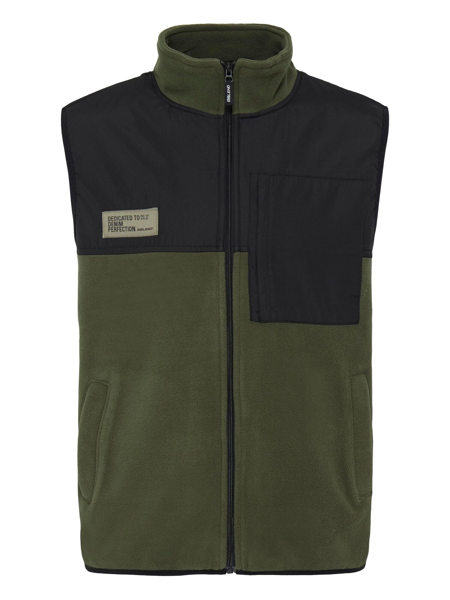 BLEND Chaleco ' BHMasis '  verde oscuro