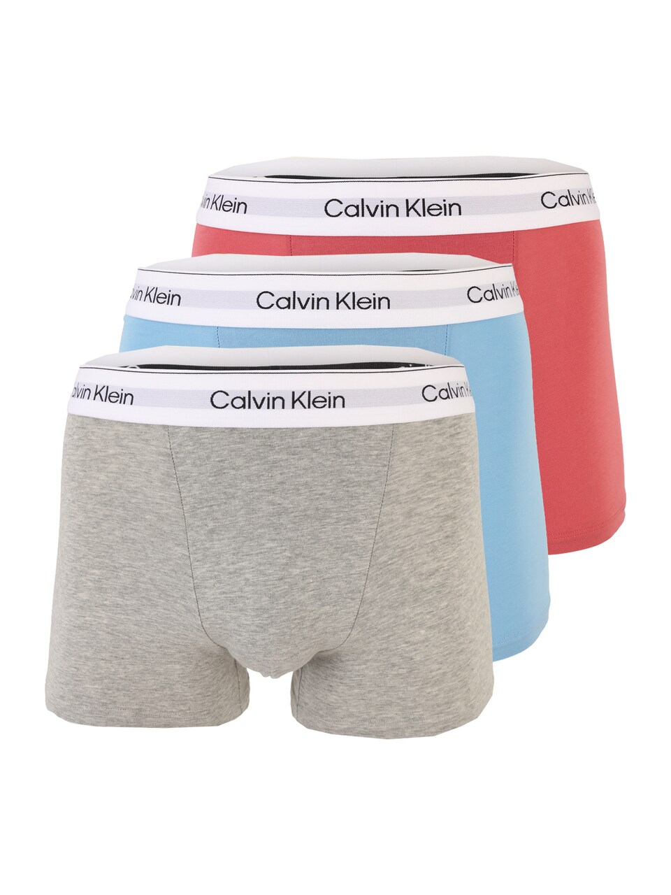 Boxershorts himmelsblå / ljusblå / korall