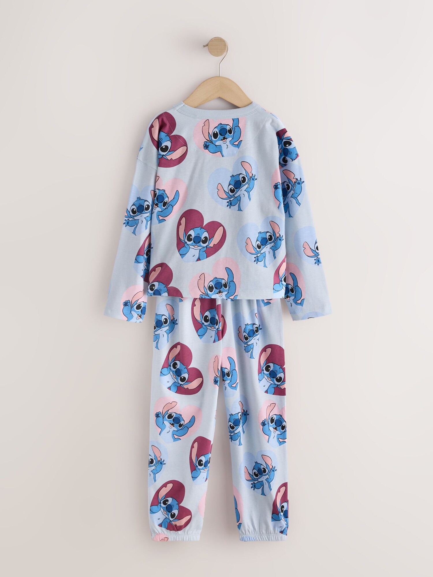 Next Pijama 'Lilo & Stitch'  azul / azul claro / rosa / borgoña – imagen 3