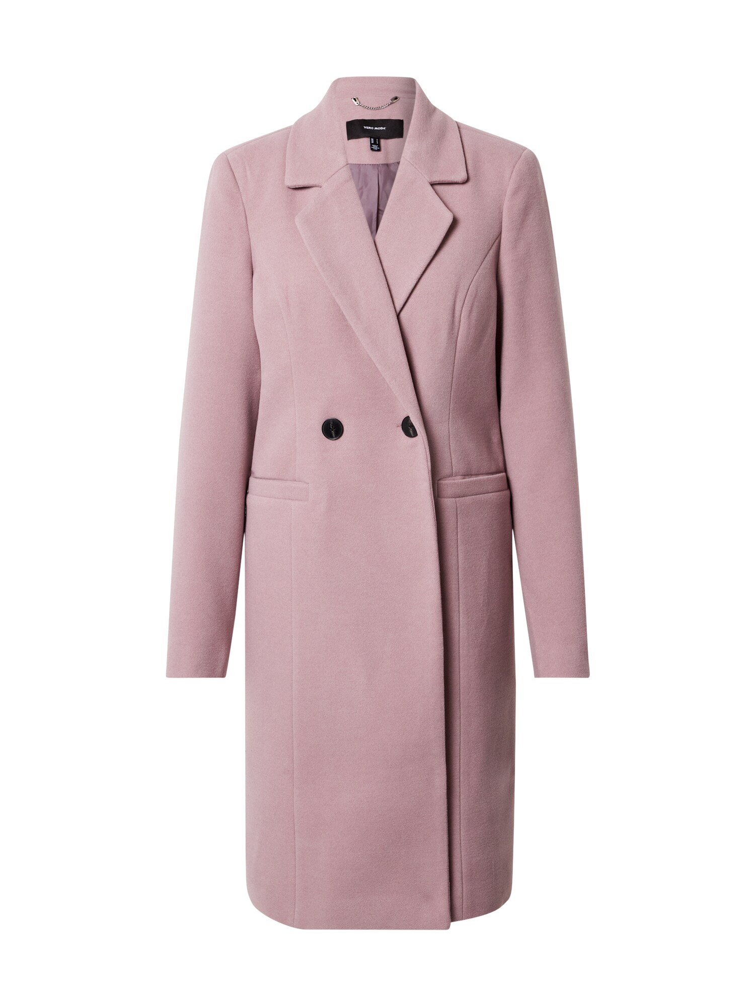 VERO MODA Rudeninis-žieminis paltas  šviesiai violetinė