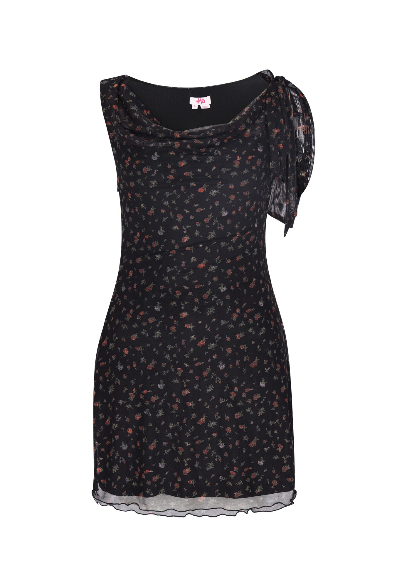MYMO Vestido 'Young Fashion' azul cielo / oliva / rojo oscuro / negro