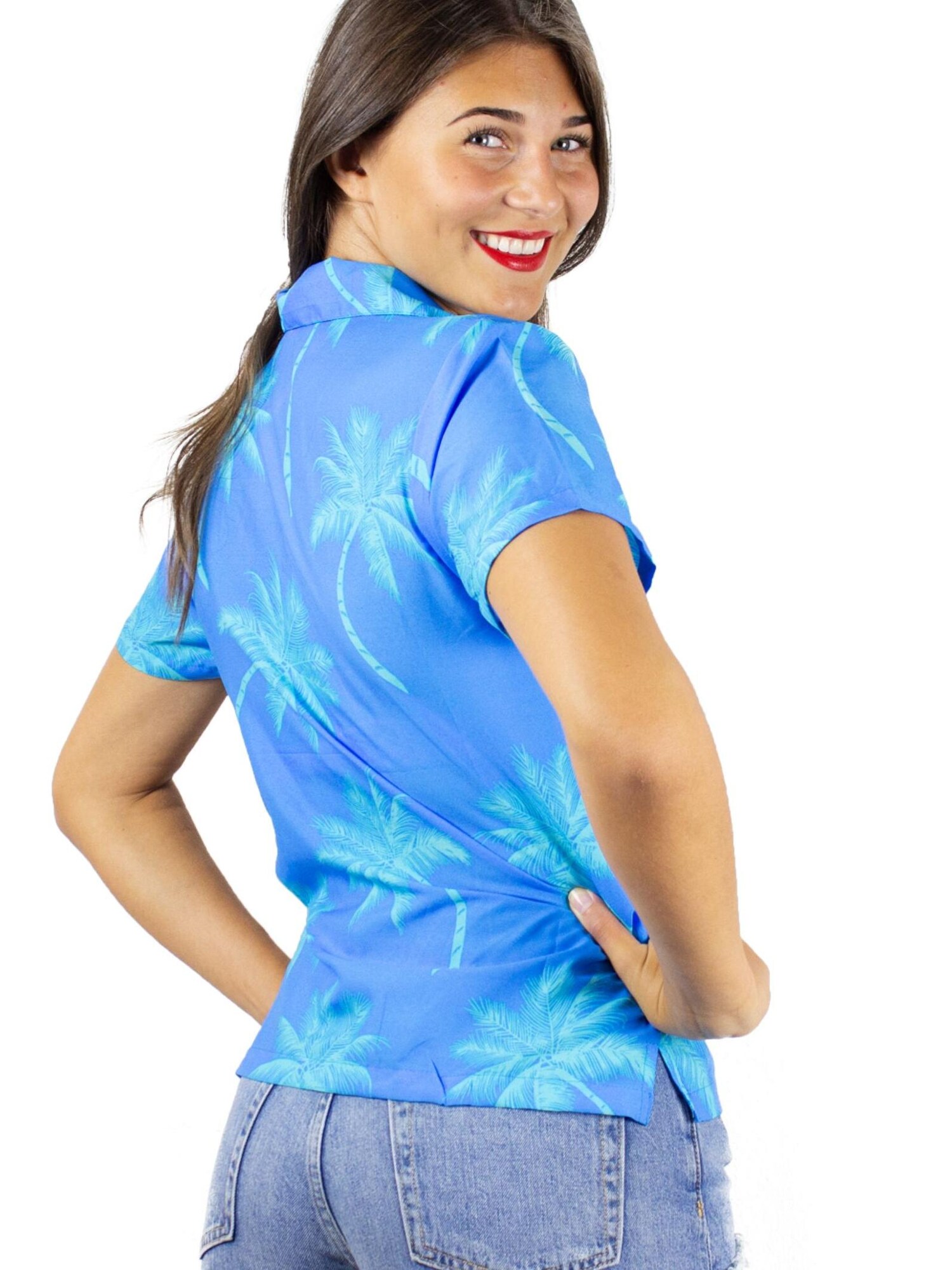 Thumbnail - King Kameha Bluse Palmshadow