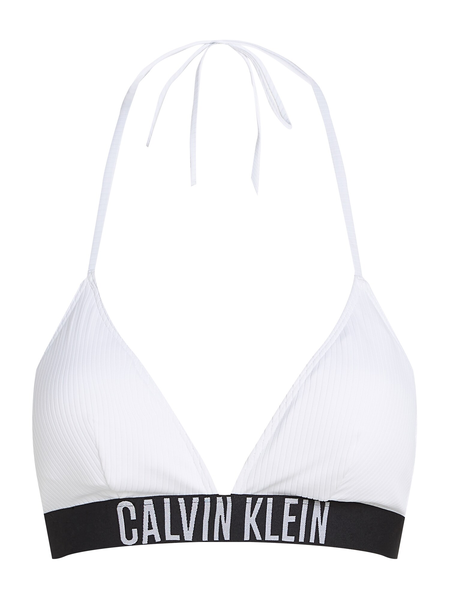 Calvin Klein Swimwear Bikini felső 'Intense Power'  világosszürke / fekete / fehér akciós termékkép 1