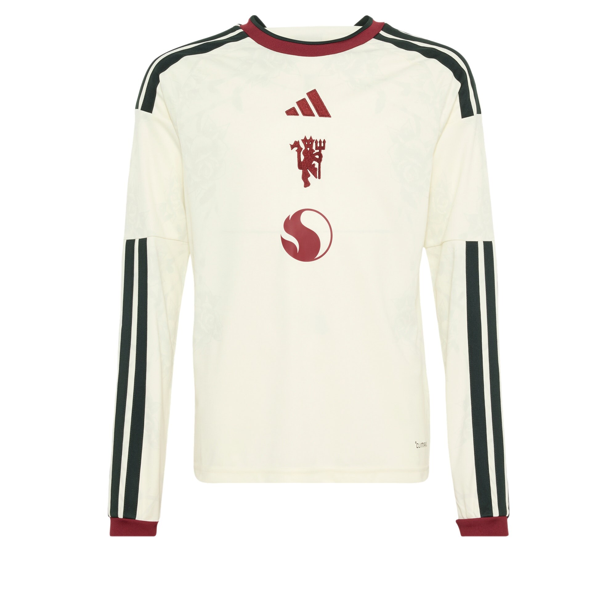 ADIDAS PERFORMANCE Tehnička sportska majica 'Manchester United 26/27' ecru/prljavo bijela / boja vina / crna