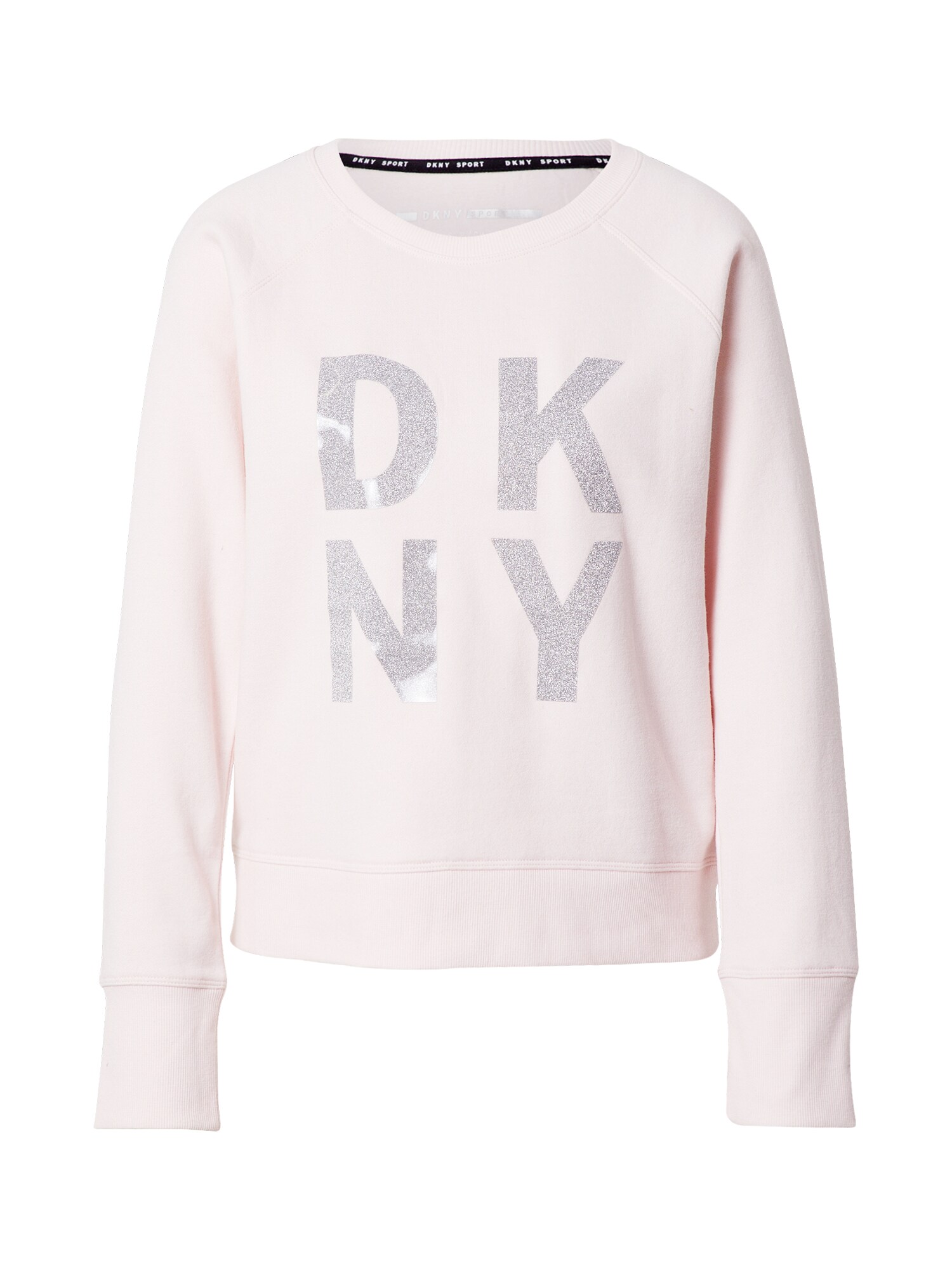 DKNY Performance Megztinis be užsegimo  pastelinė rožinė / sidabrinė