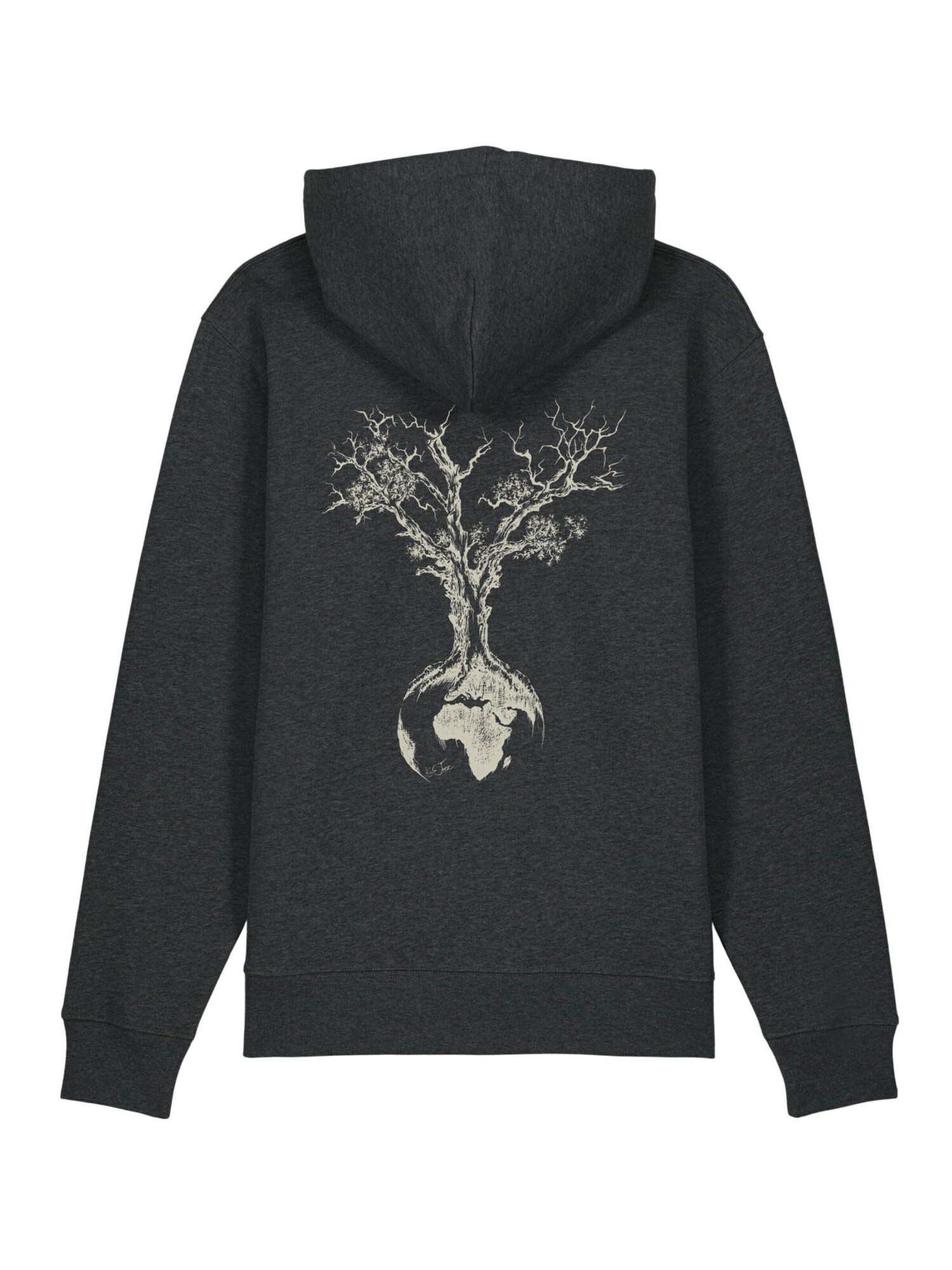 Life-Tree Pullover 'Fairwear' grigio scuro