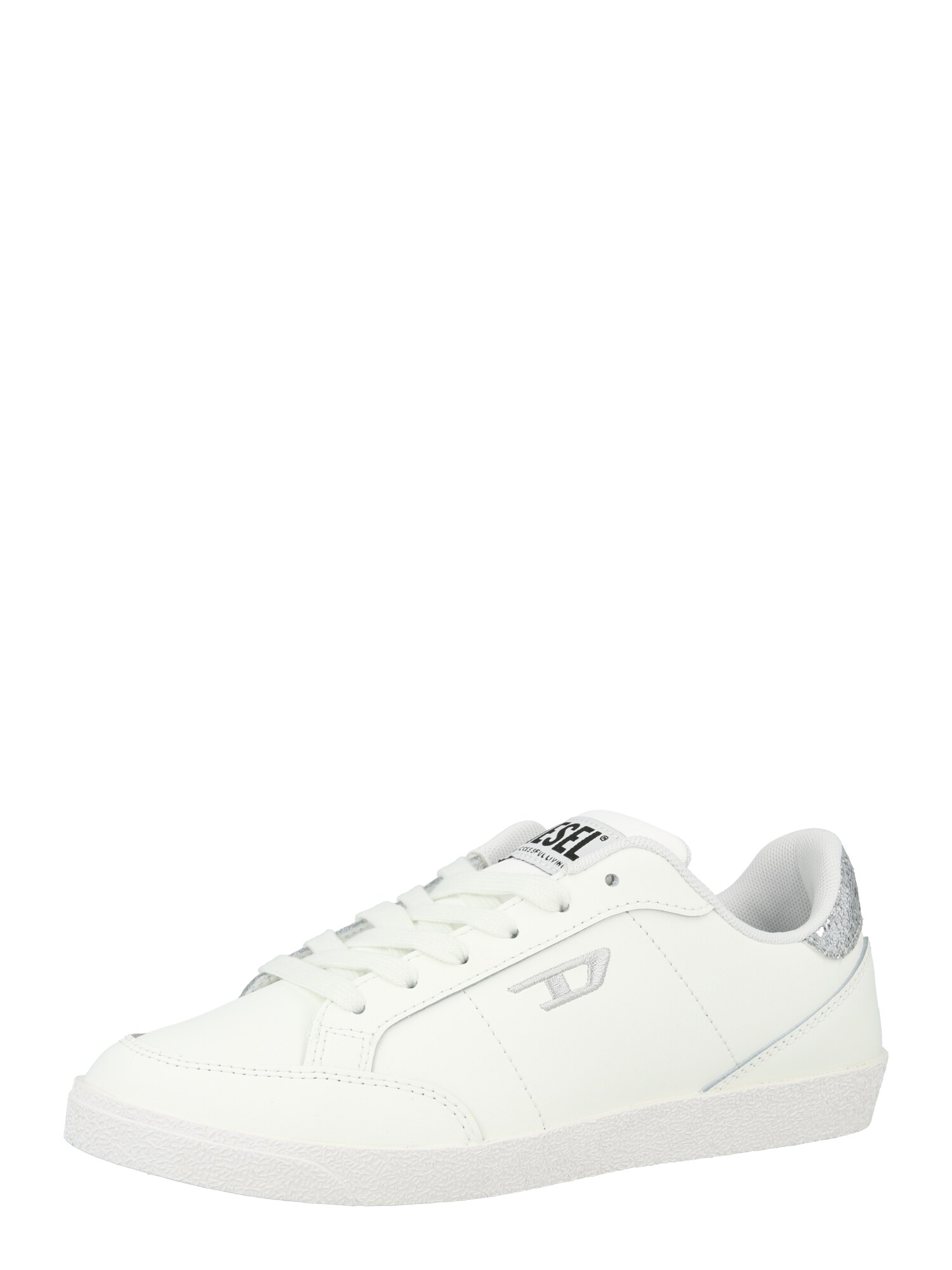 DIESEL Sneaker low LEO  gri / argintiu / alb