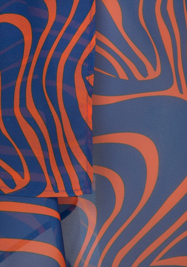 BUFFALO, Kendő, kék, 4 kép a 7 közül