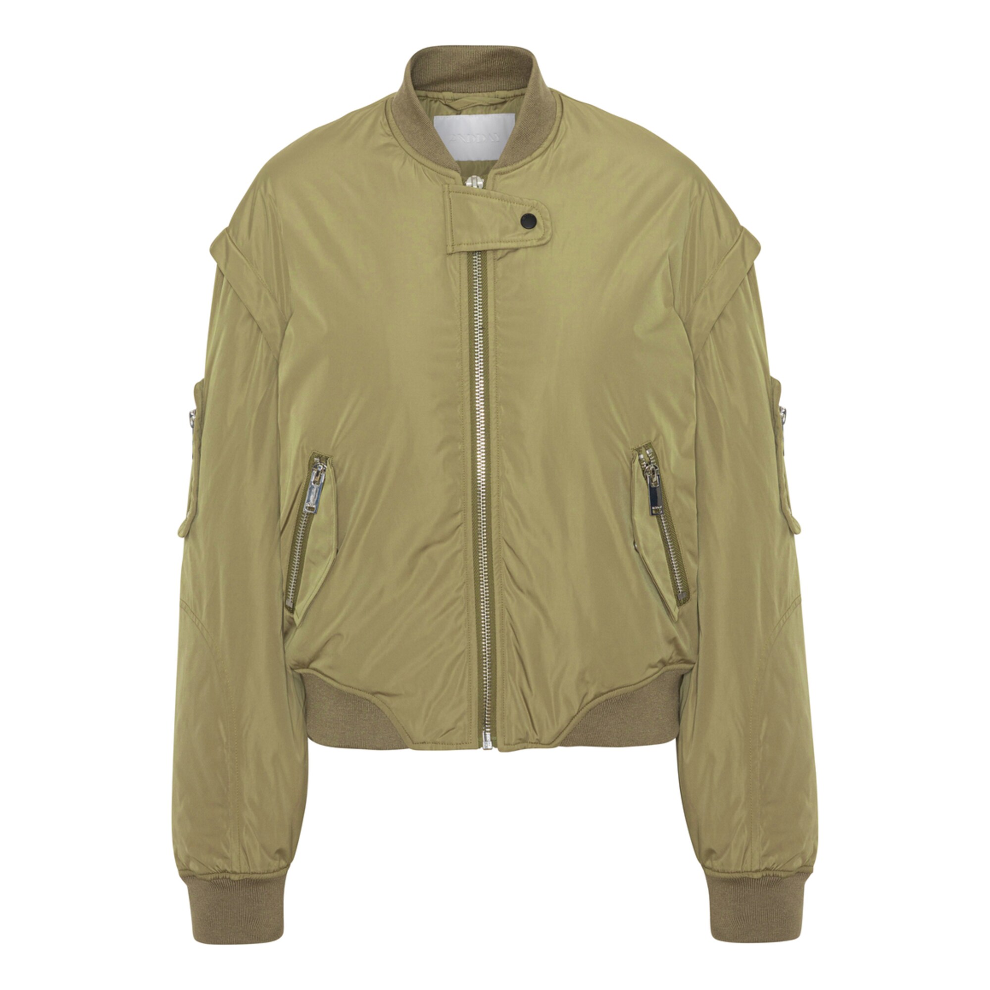 2NDDAY Téli dzseki 'Bloom'  khaki