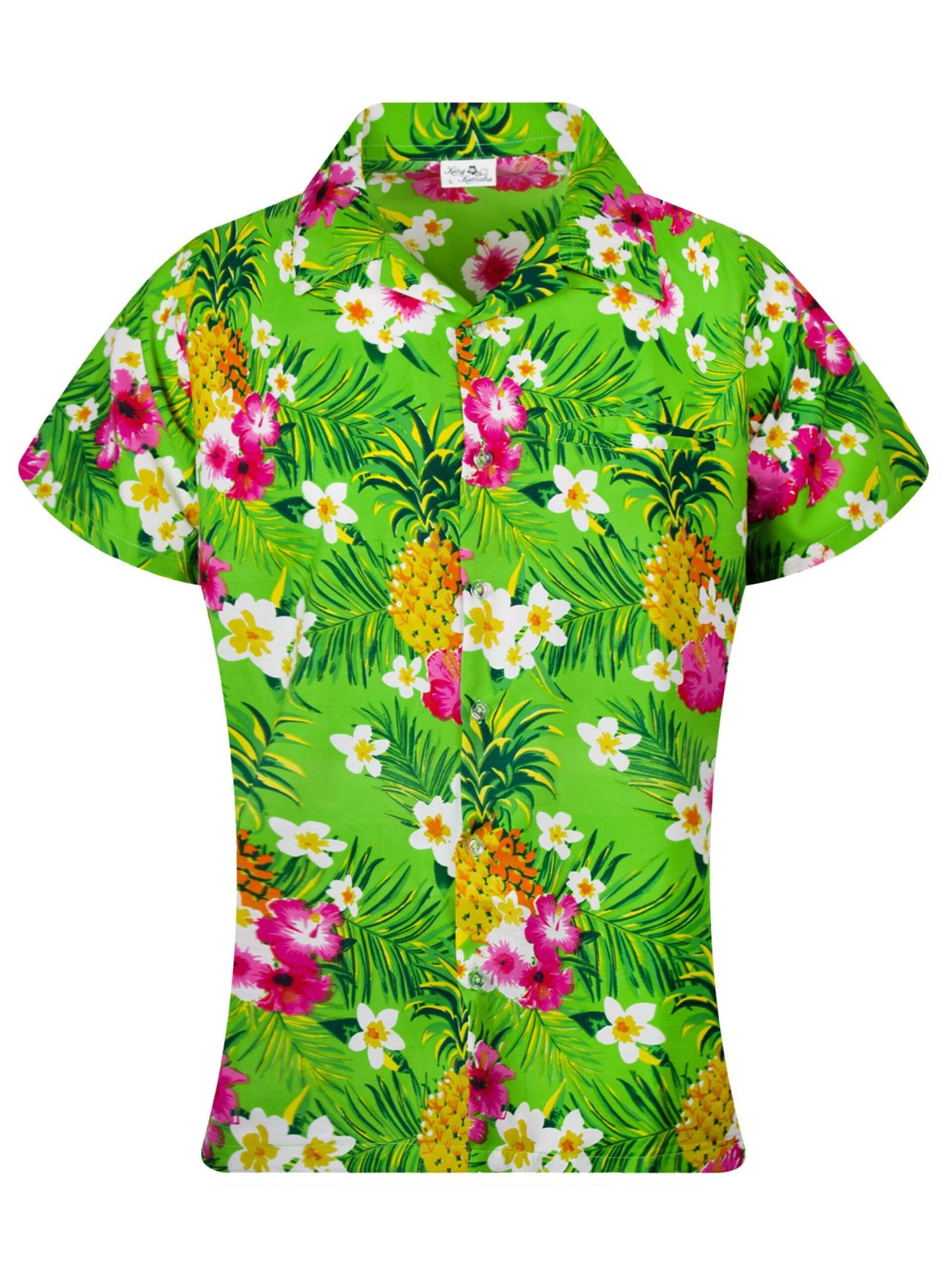 King Kameha Blus 'Pineapple Flowers' dam