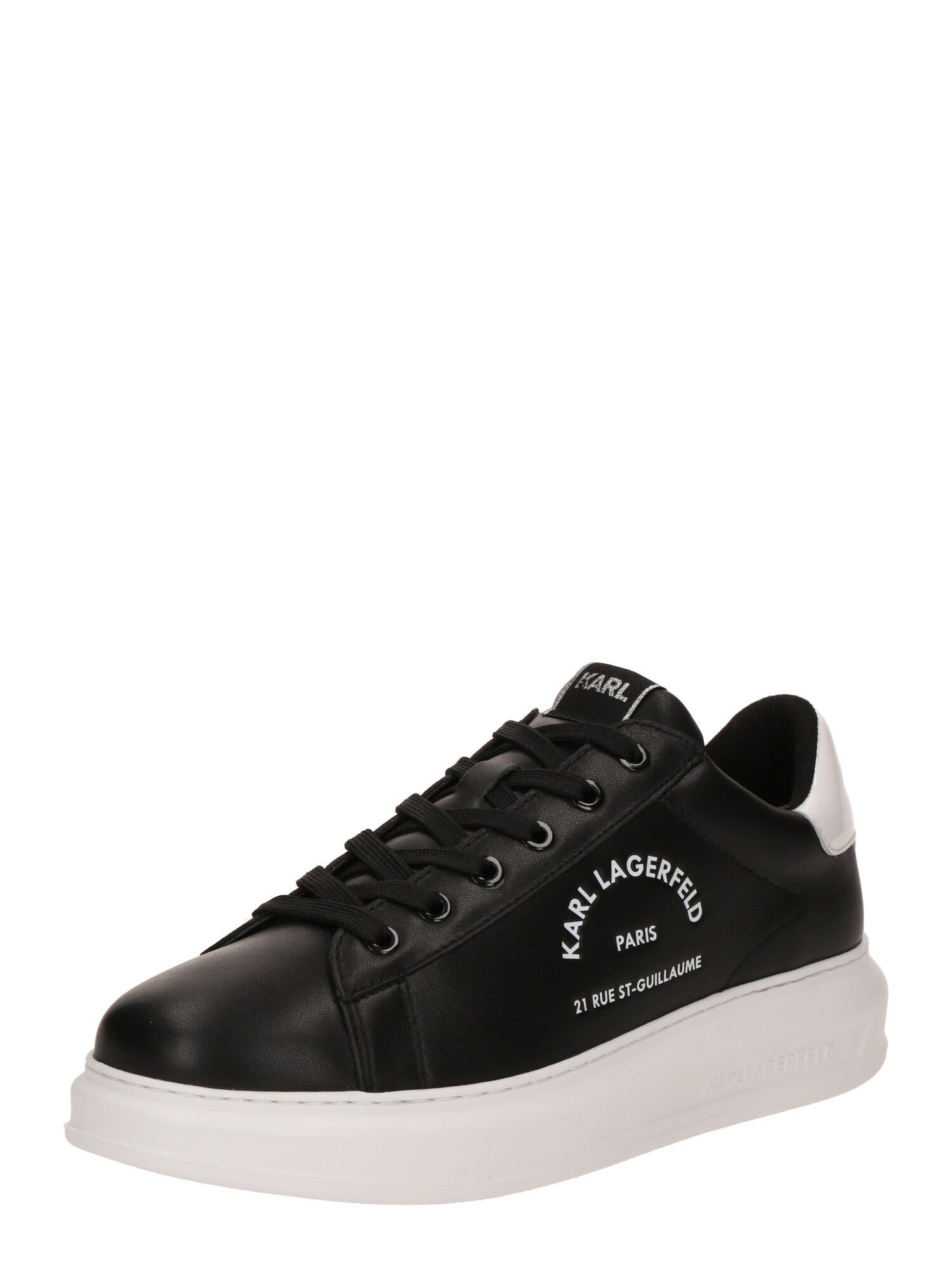 Karl Lagerfeld Sneaker low  negru / alb
