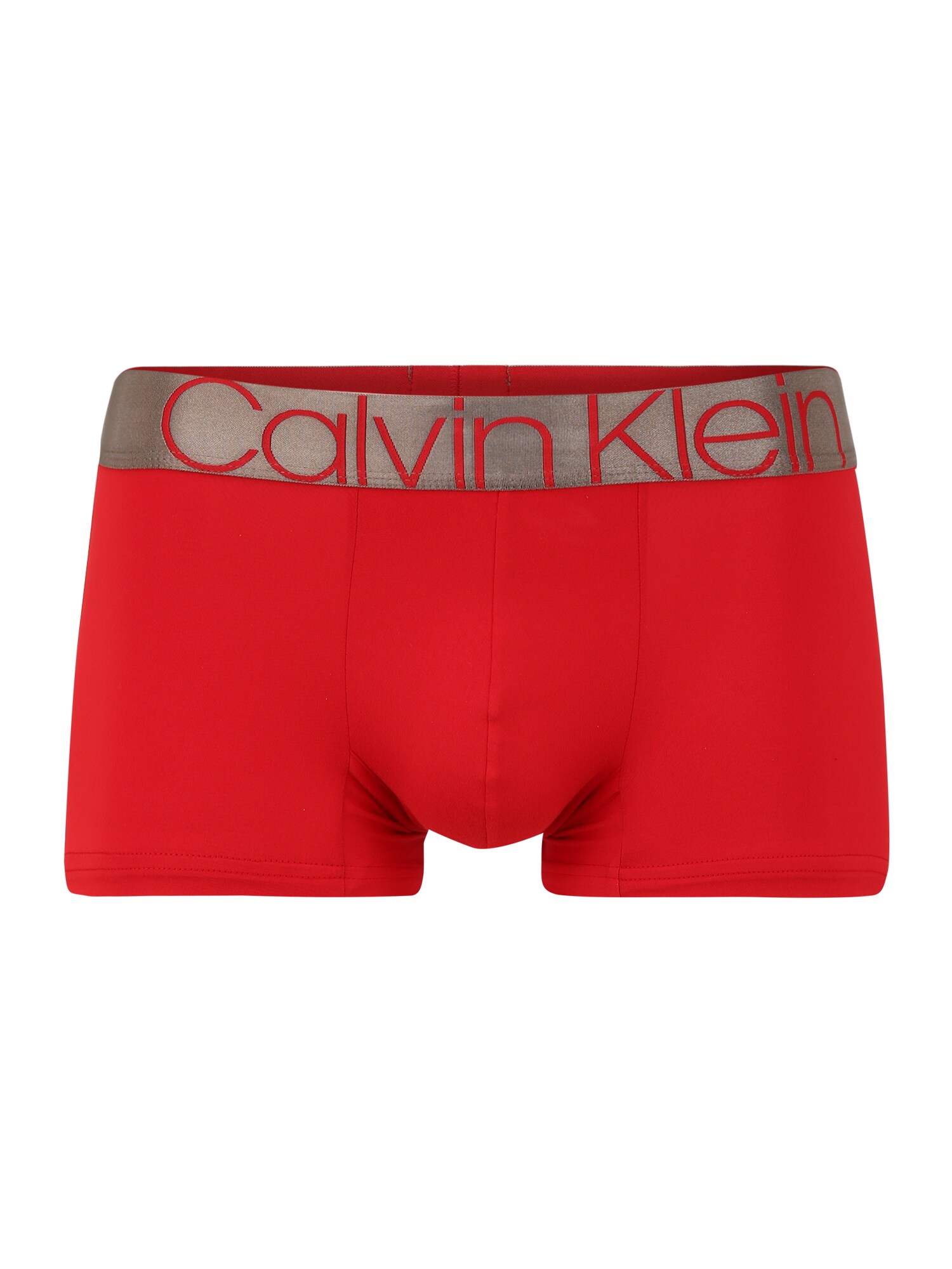 Calvin Klein Underwear Boxer trumpikės  šviesiai raudona / sidabrinė
