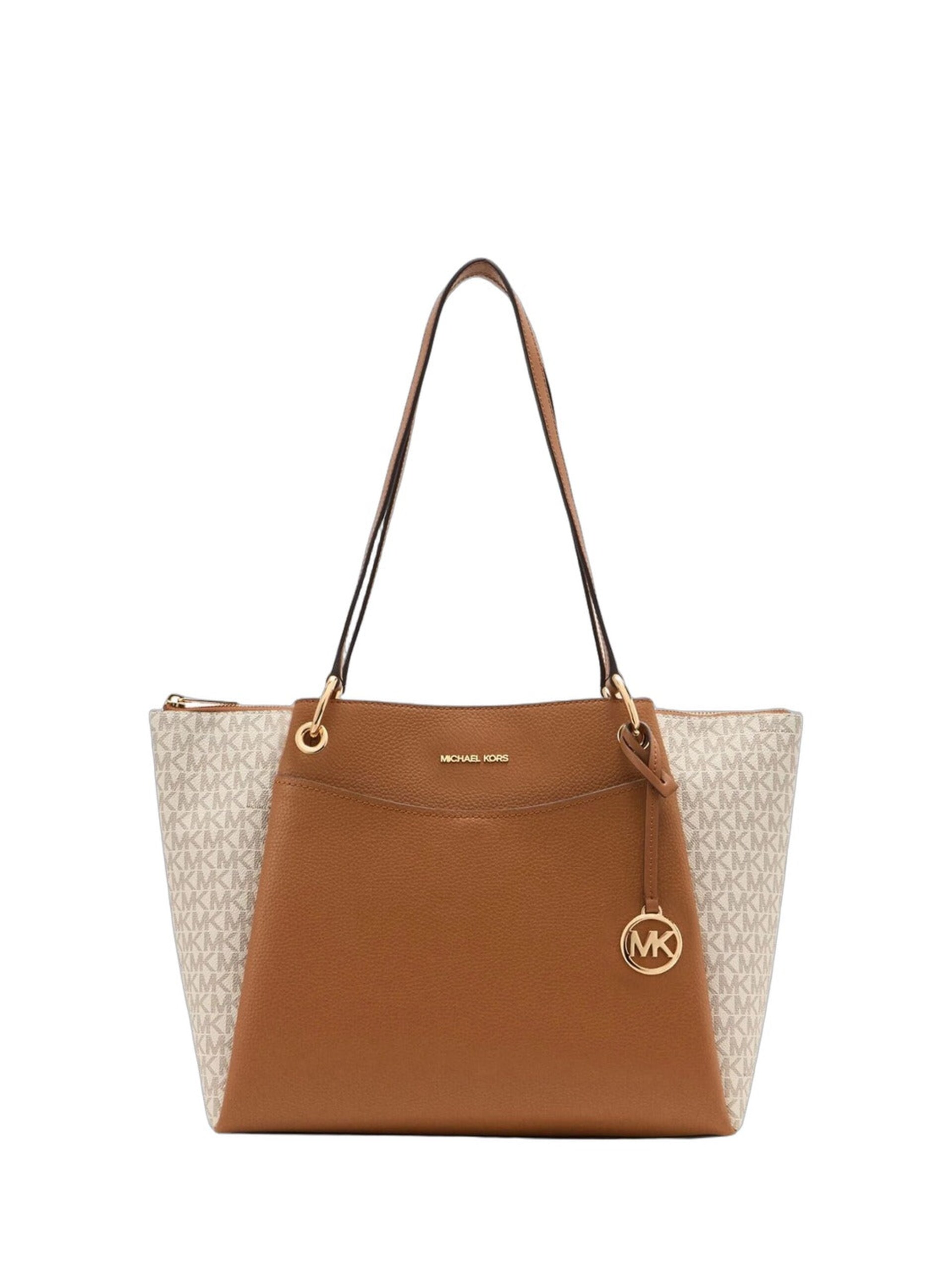 Michael Kors Bolso Tote May grande beige shoppingväskor & totes dam – bild 3