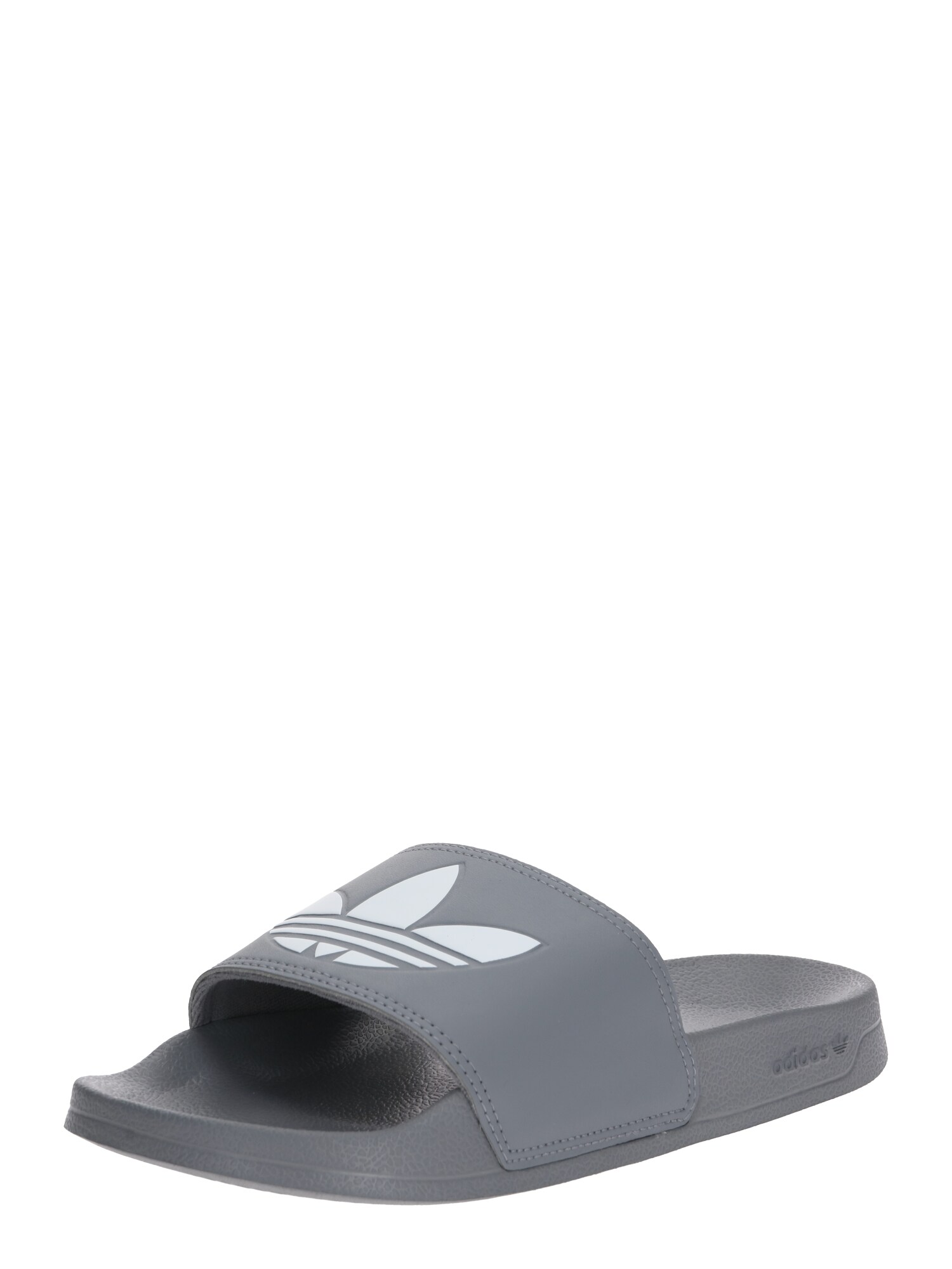 ADIDAS ORIGINALS Šľapky 'Adilette Lite'  sivá / biela