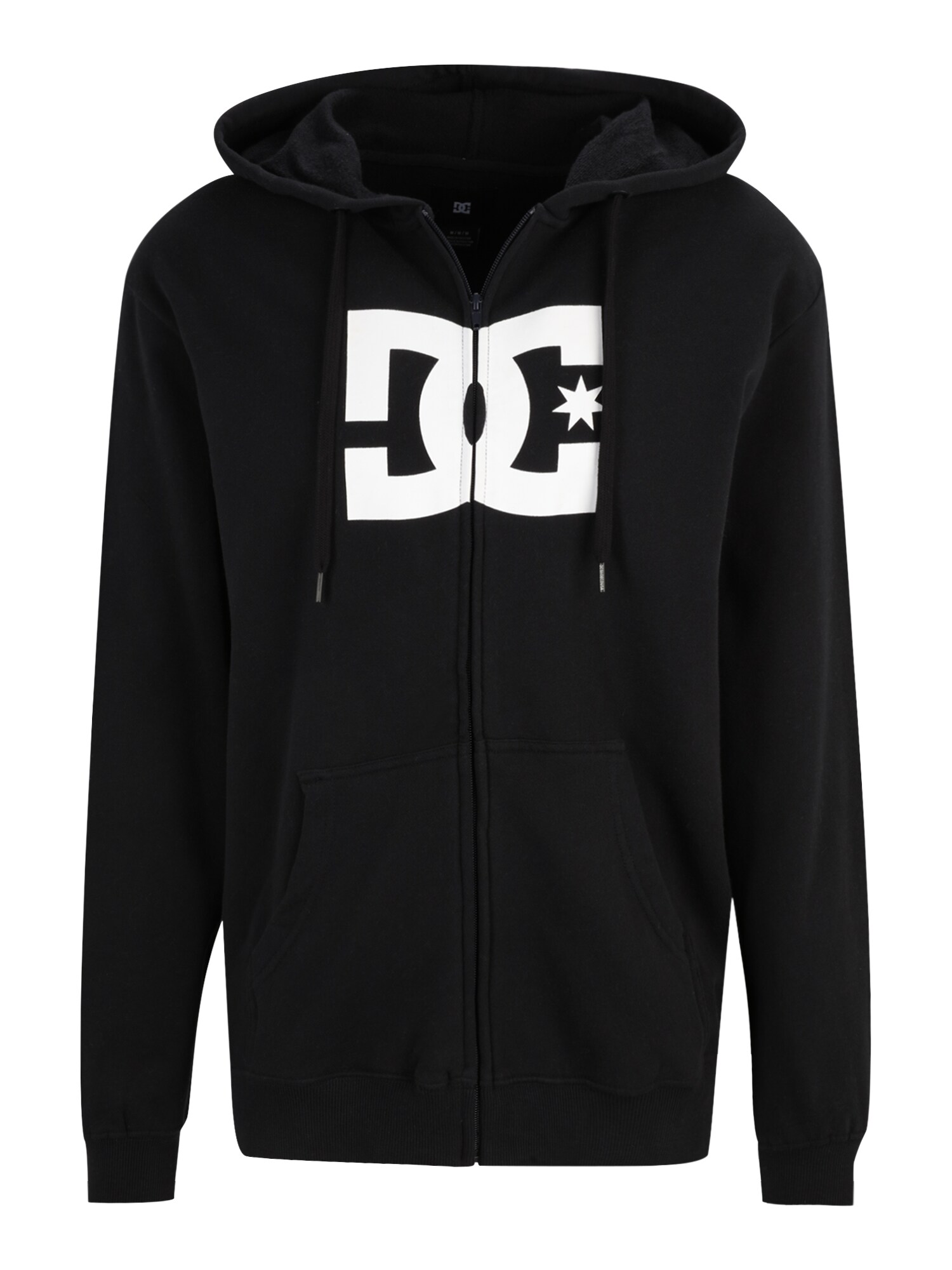 DC Shoes Sportinis džemperis juoda / balta