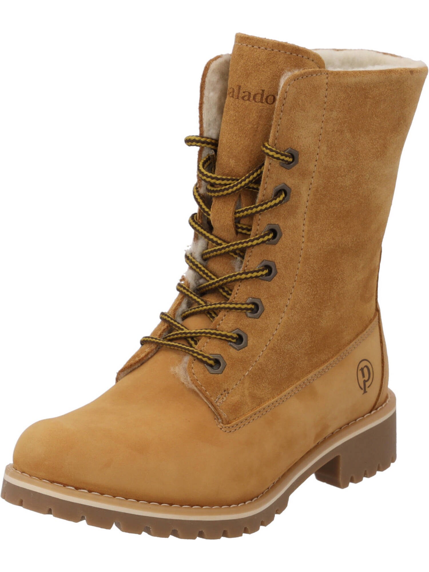 Palado Cizme cu șireturi Phasti  sepie