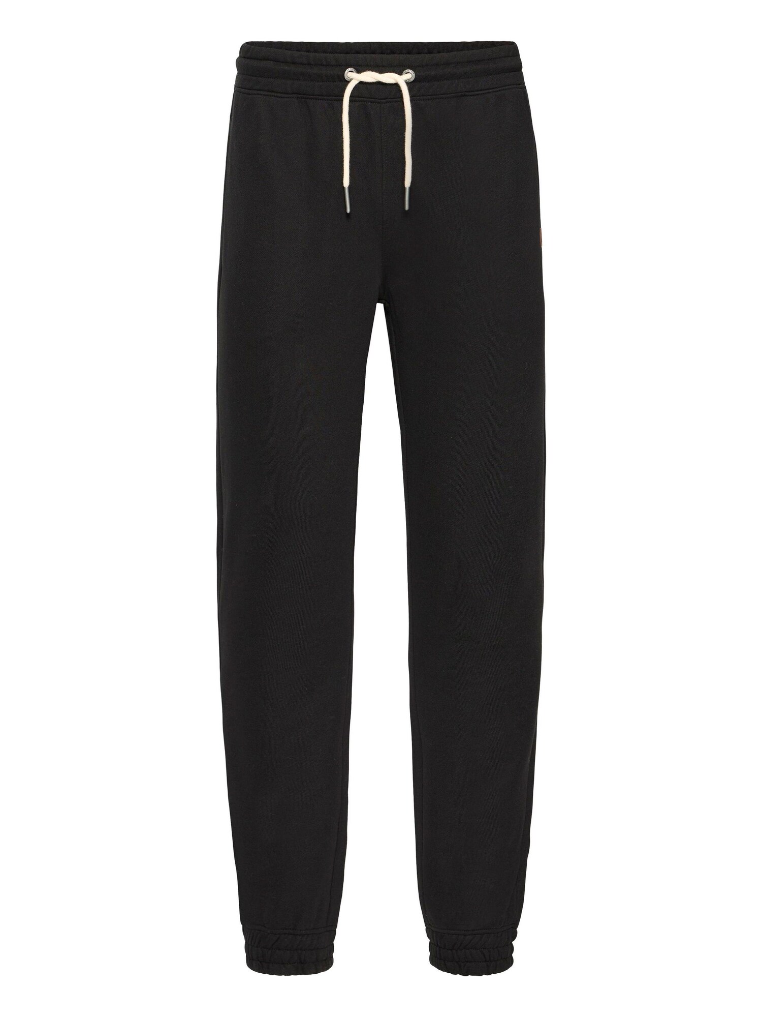 !Solid Pantalón 'SIMAS'  negro / blanco
