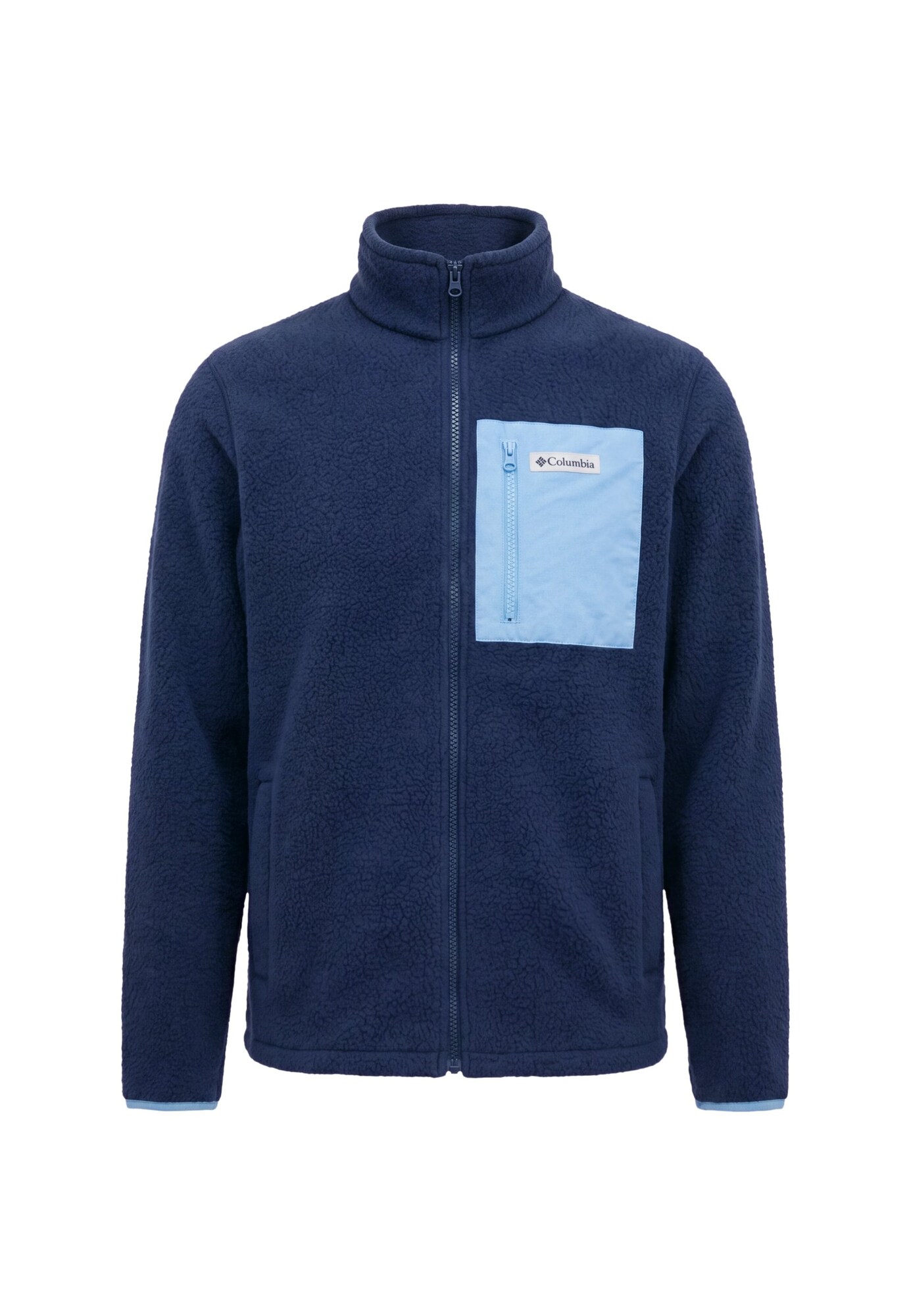 COLUMBIA Jachetă  fleece funcțională Jasper Ridge bleumarin / albastru deschis