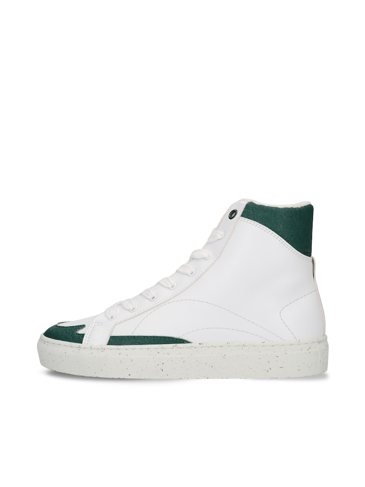 nae Vegan Shoes Sneaker 'London' Damen Größe 43 dunkelgrün / weiß