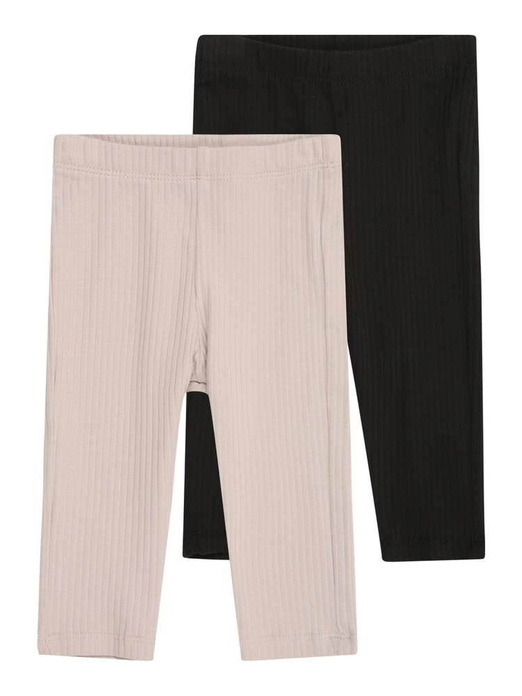 Lindex Leggings unisex bézs, fekete , Méret 86