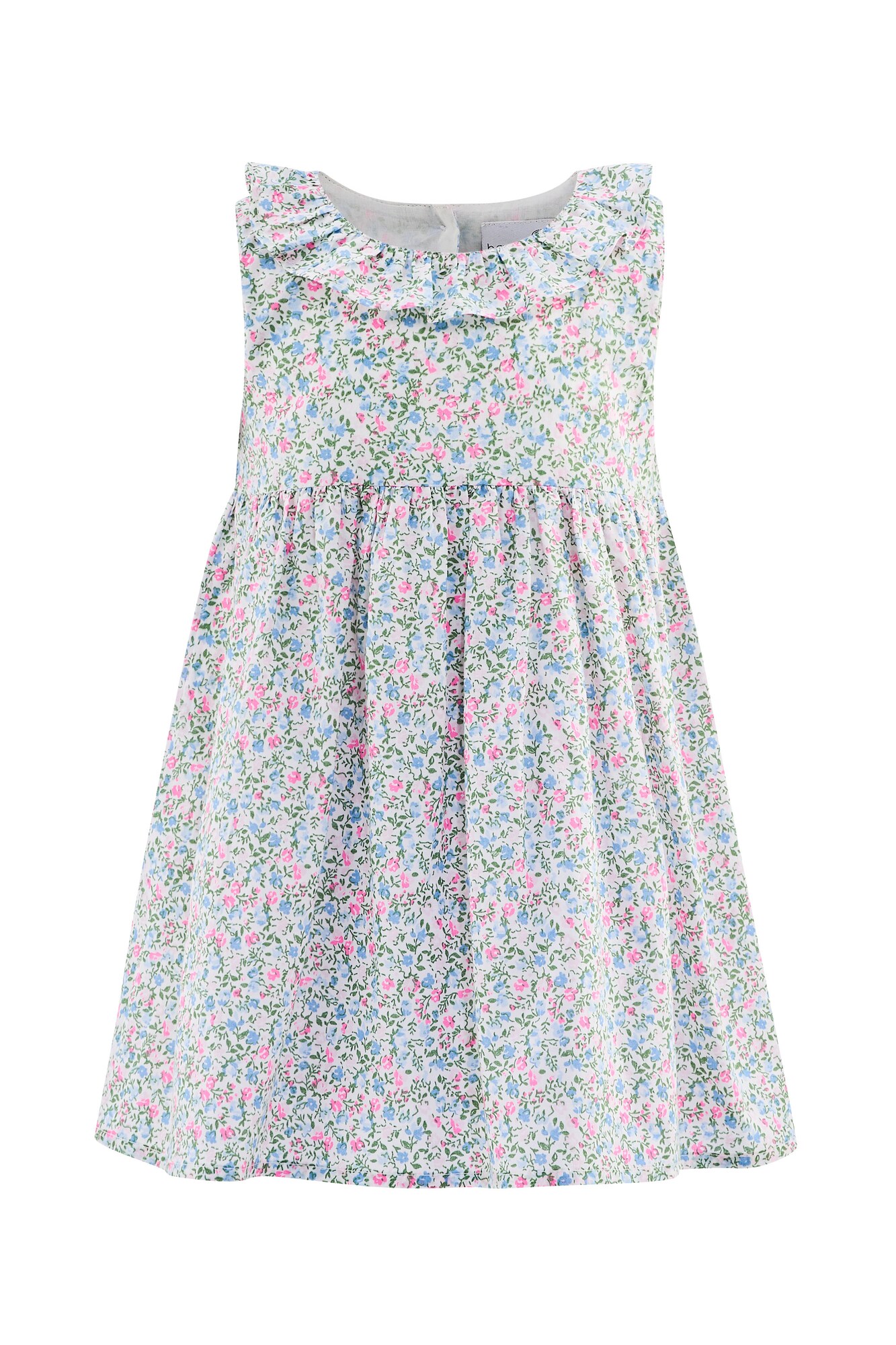 happy girls Rochie  albastru deschis / verde / roz neon / alb