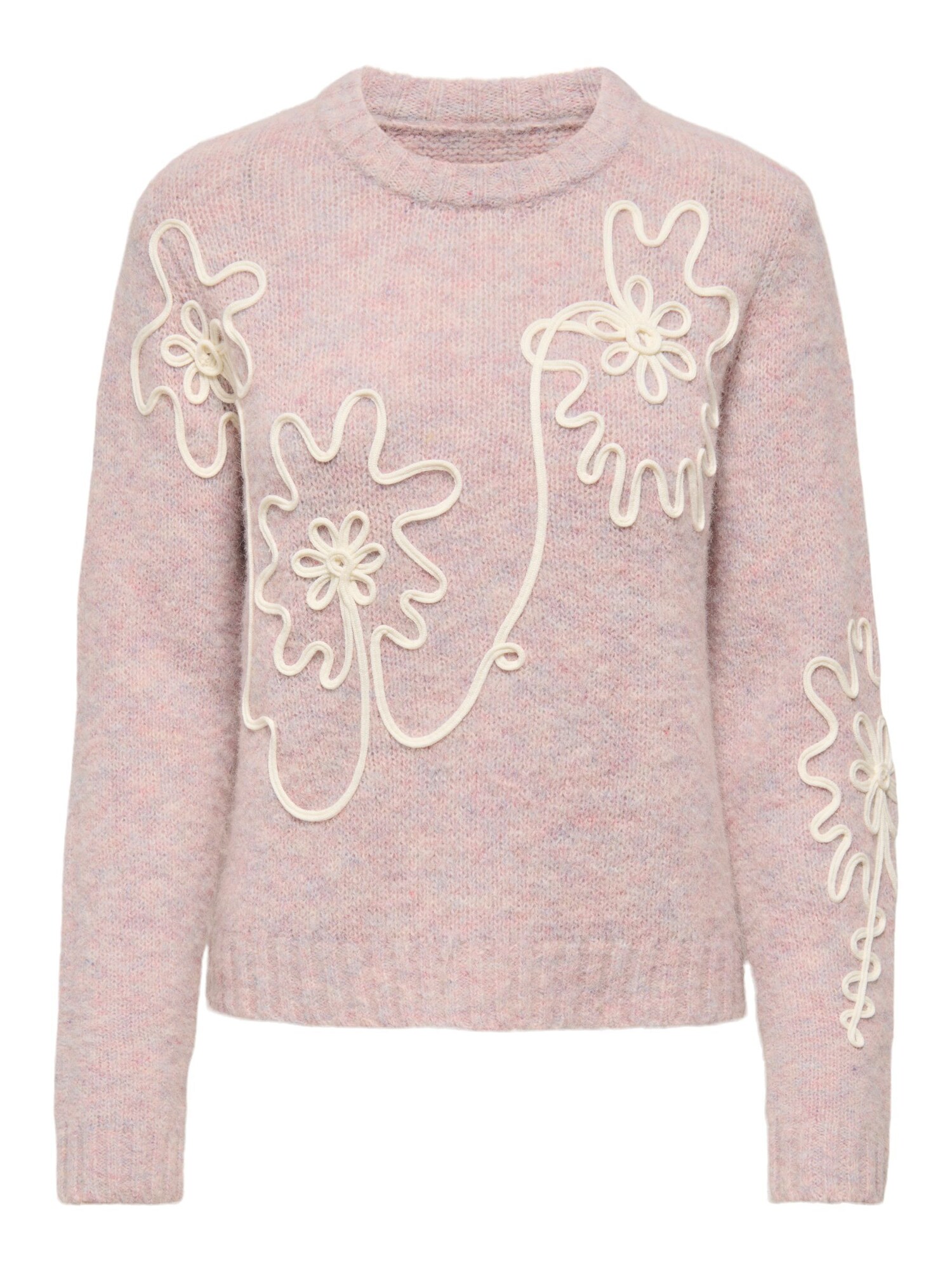 ONLY Jersey 'ONLAlta'  malva / blanco