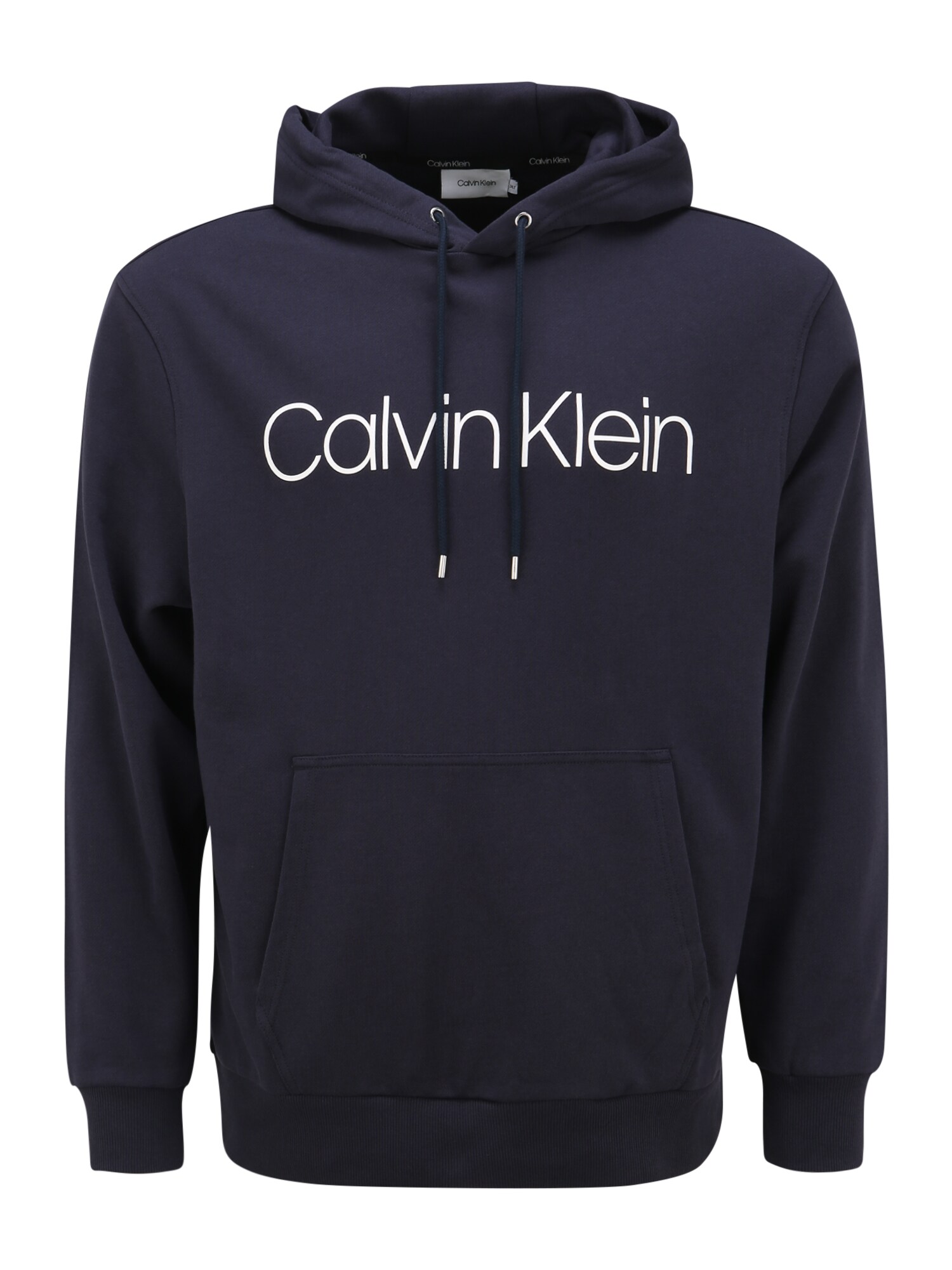 Calvin Klein Big & Tall Megztinis be užsegimo balta / nakties mėlyna