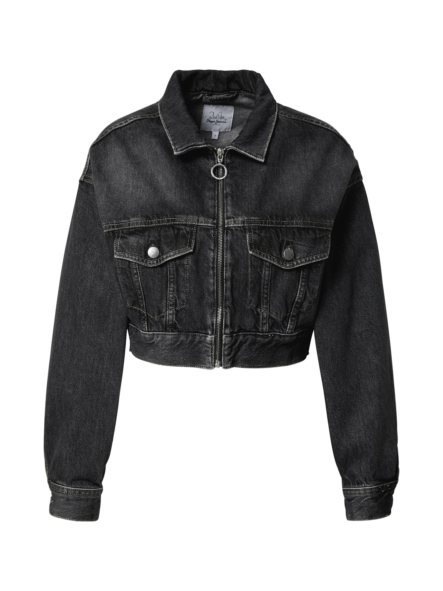 Pepe Jeans Demisezoninė striukė 'ROGUE NIGHT'  pilka