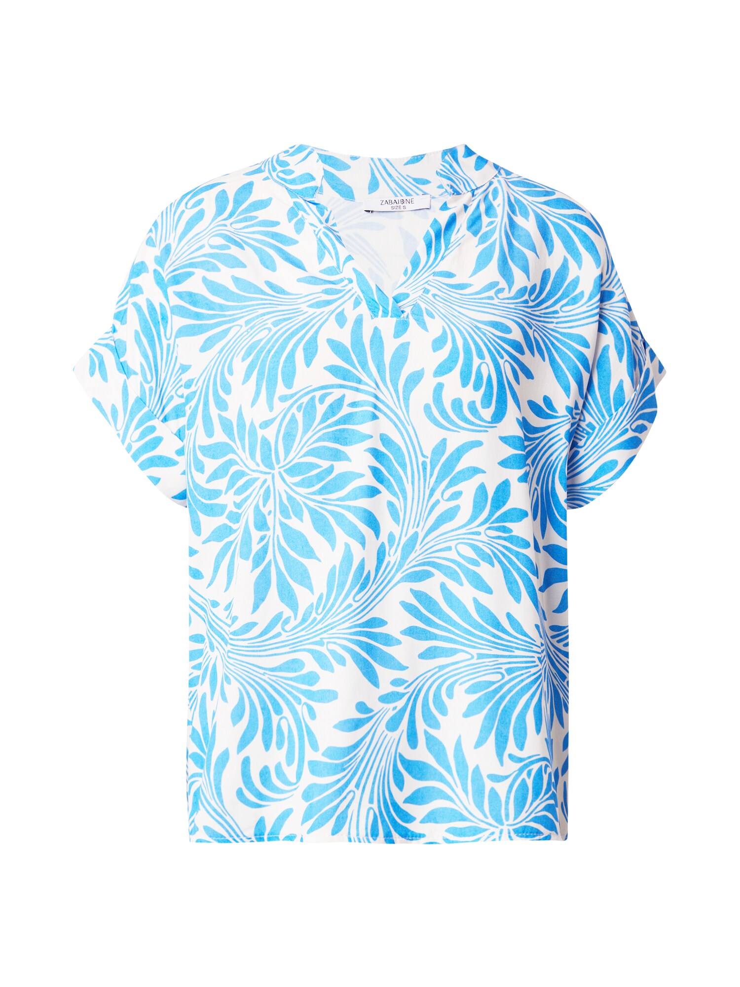 ZABAIONE Bluză Pi44aa  azur / alb