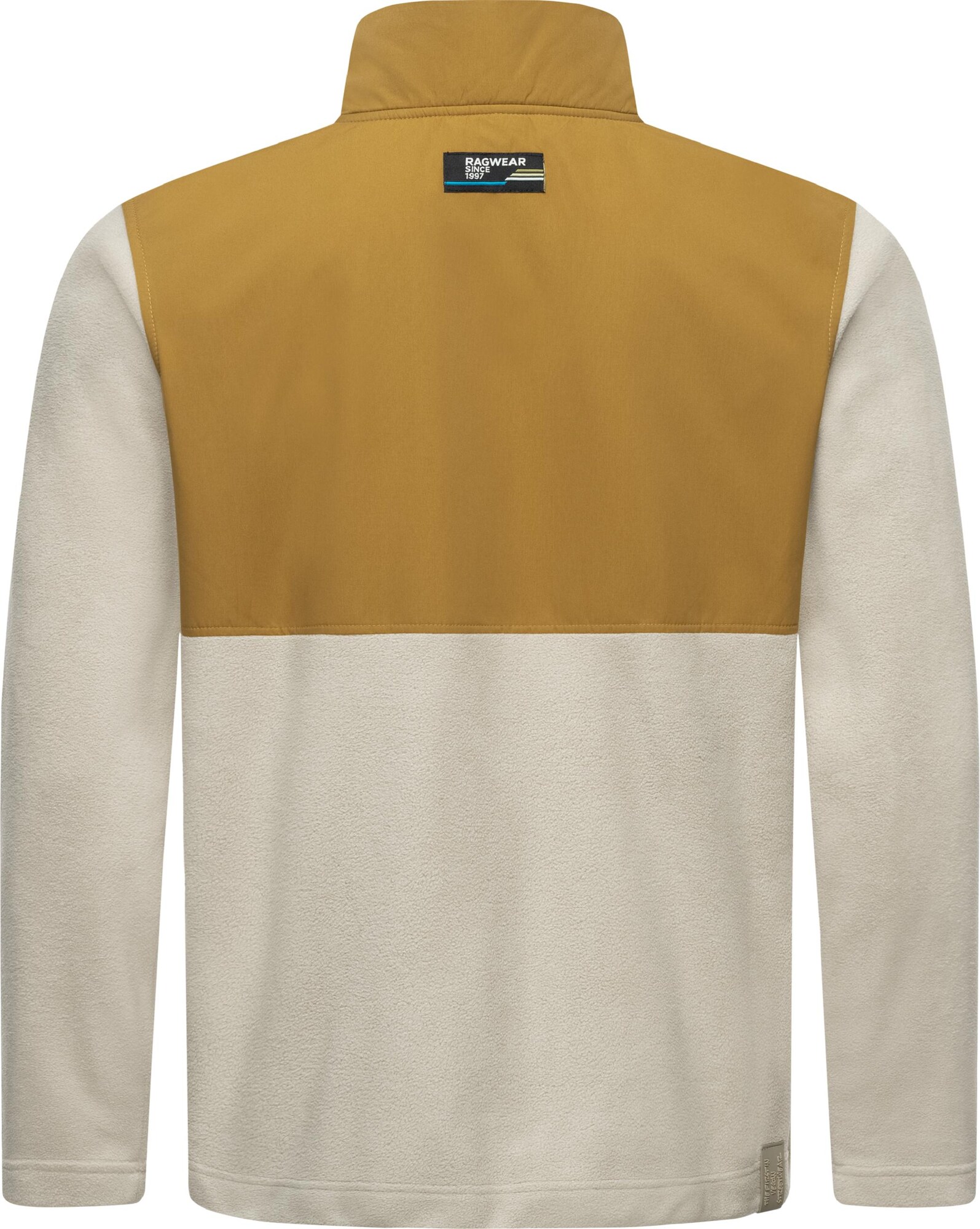 Ragwear Flisová bunda 'Flettcher' béžová / farba ťavej srsti / azúrová (obrázok 4)