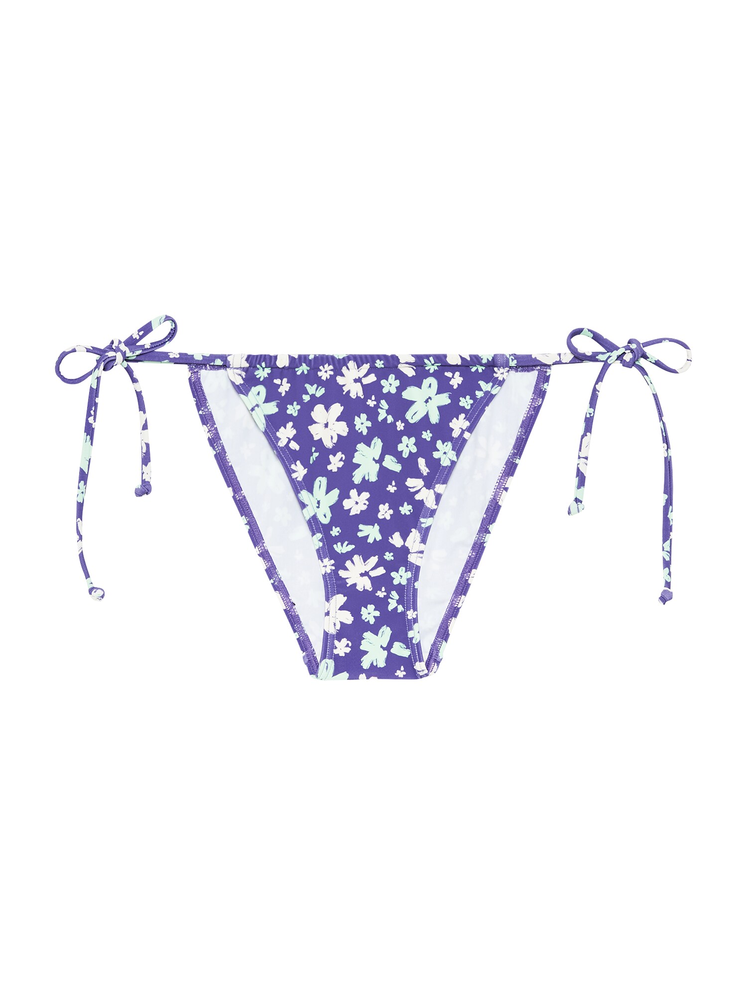 LSCN by LASCANA Costum de baie două piese Cecily  indigo / verde mentă / alb