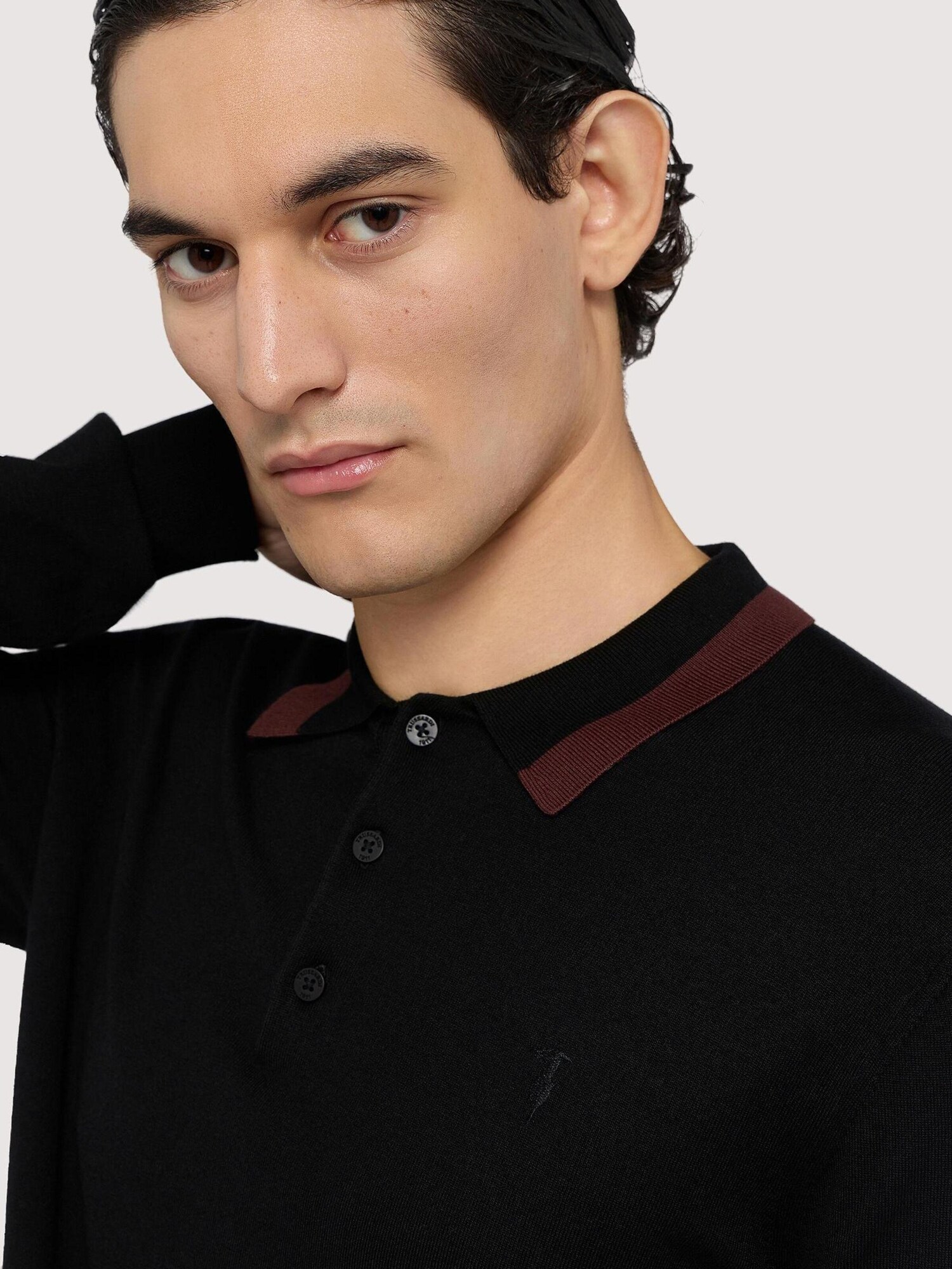 Trussardi Jersey negro – imagen 4