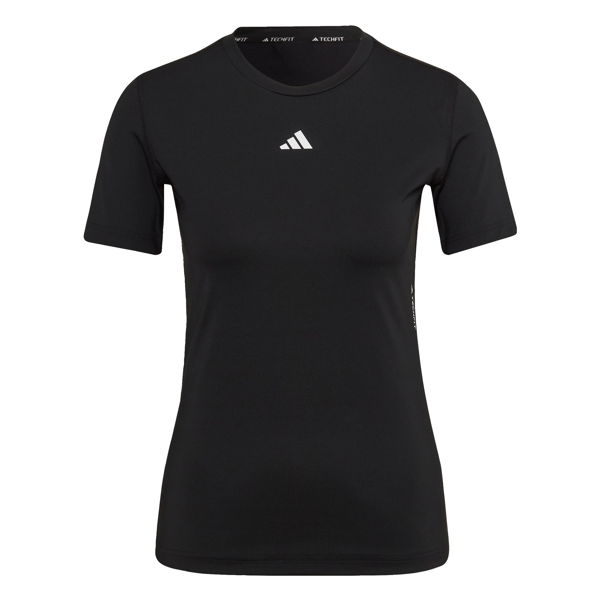 ADIDAS PERFORMANCE Sportiniai marškinėliai juoda / balta