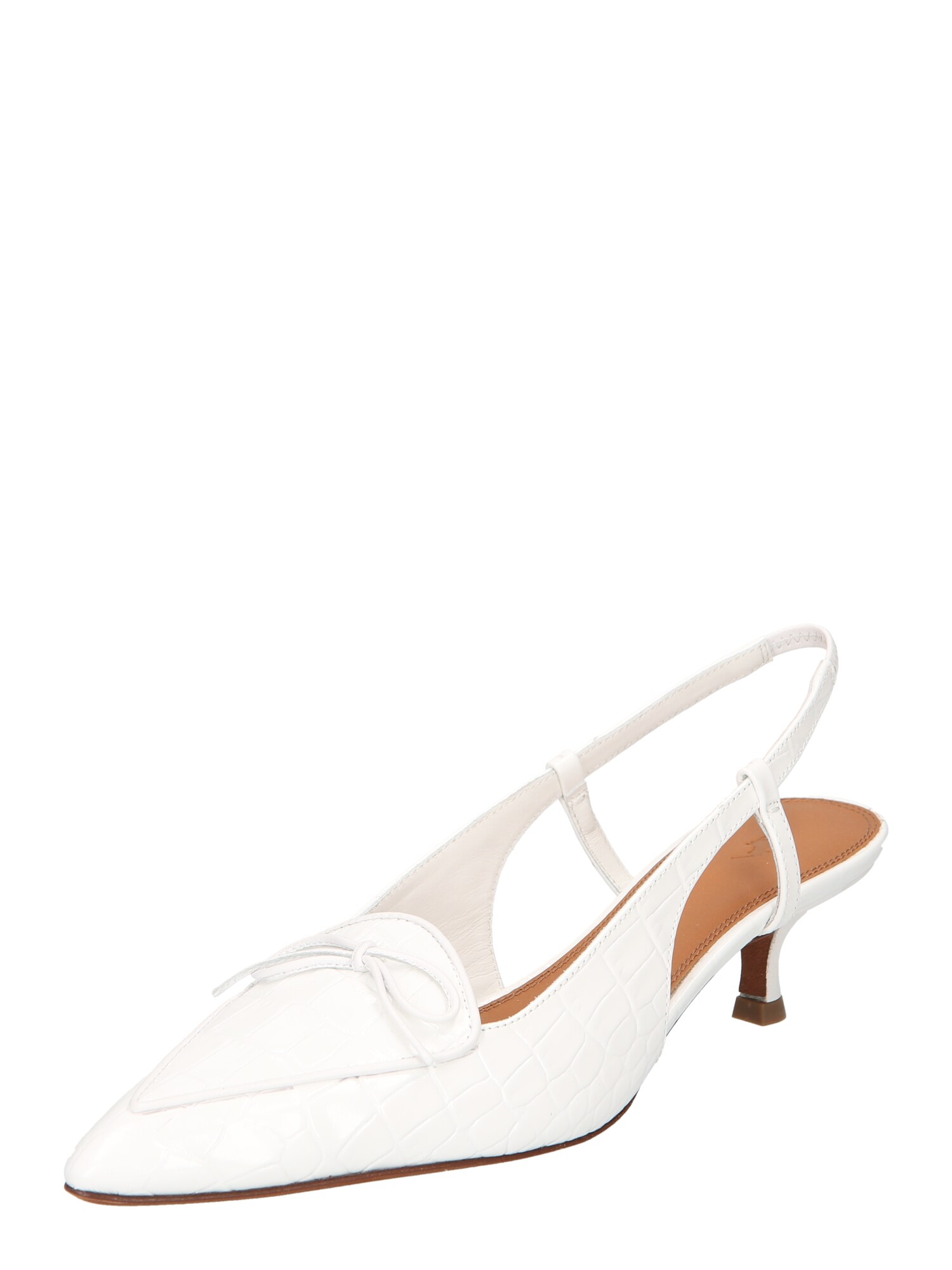 Polo Ralph Lauren Vaļējas augstpapēžu kurpes balts