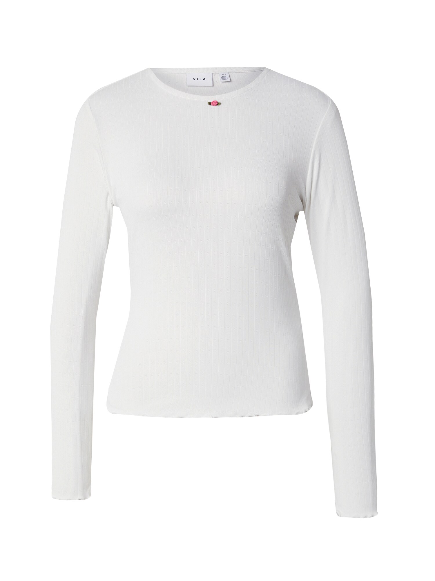 VILA Tricou VIHAIRON  alb