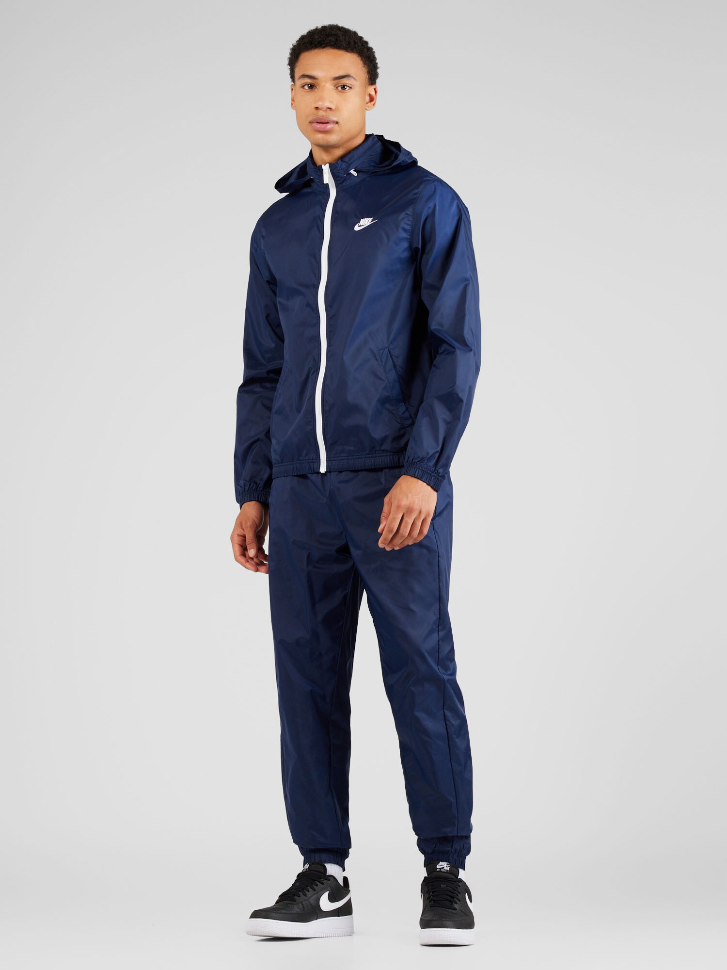 Nike Sportswear Jogging ruhák  tengerészkék / fehér termék 2. képe