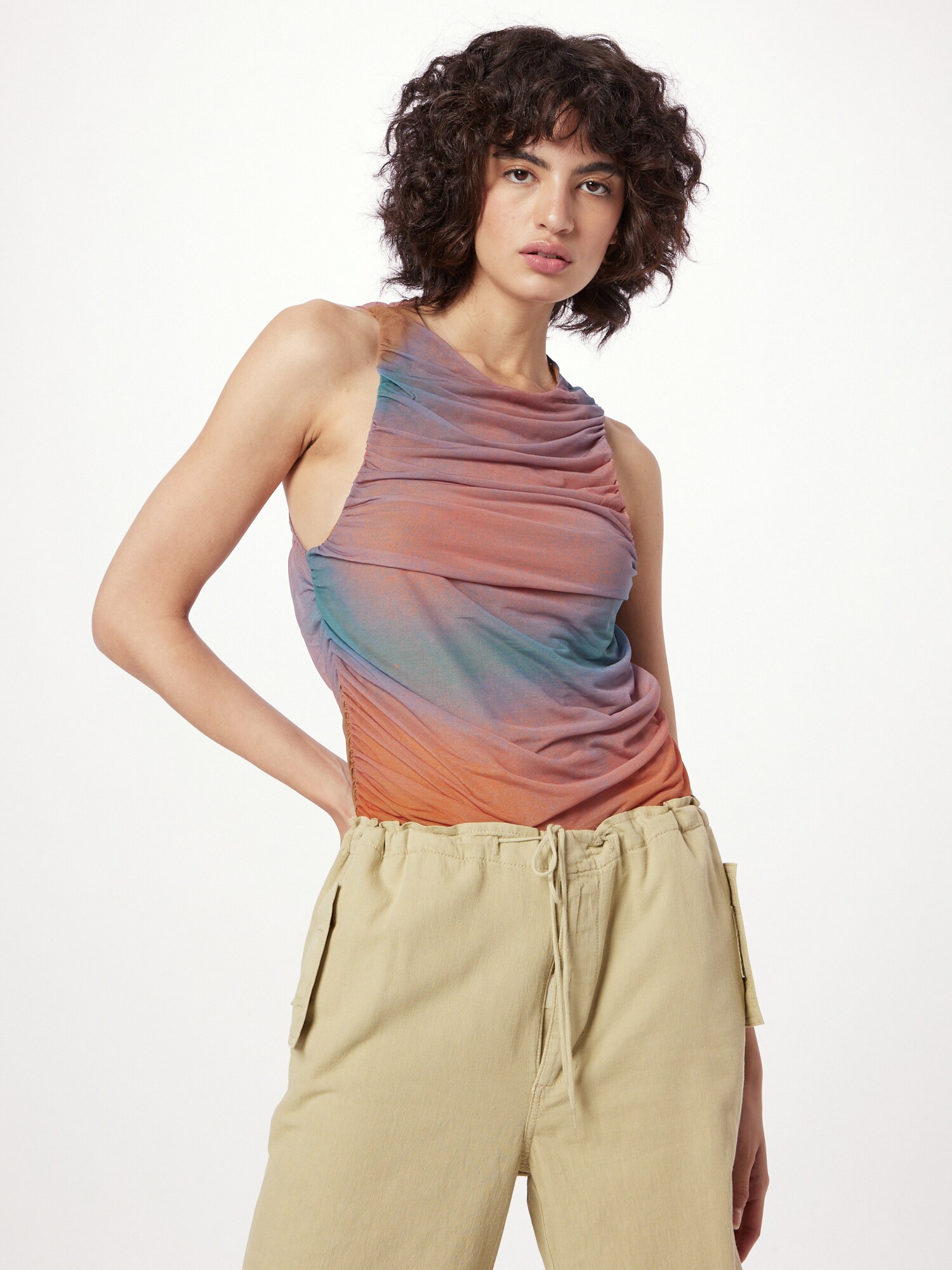 TOPSHOP Top  vegyes színek termék 2. képe