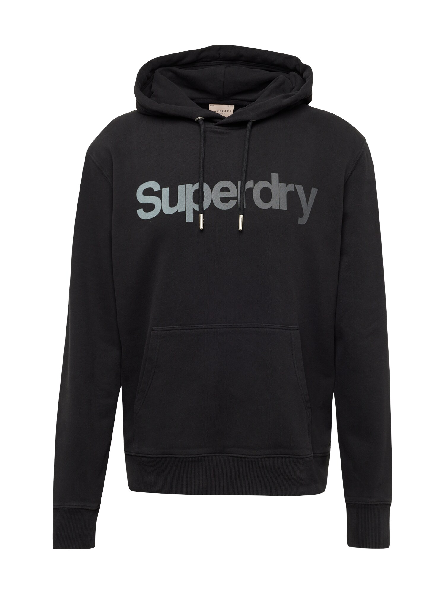 Superdry Mikina  tmavosivá / čierna