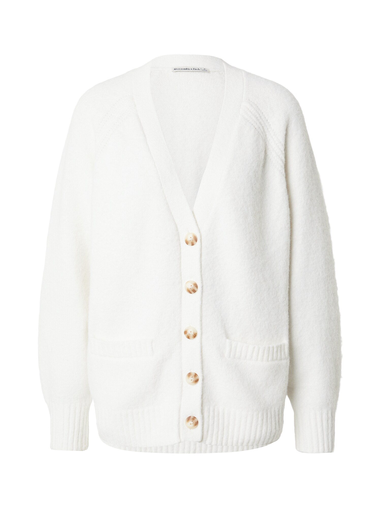 Abercrombie & Fitch Geacă tricotată  crem