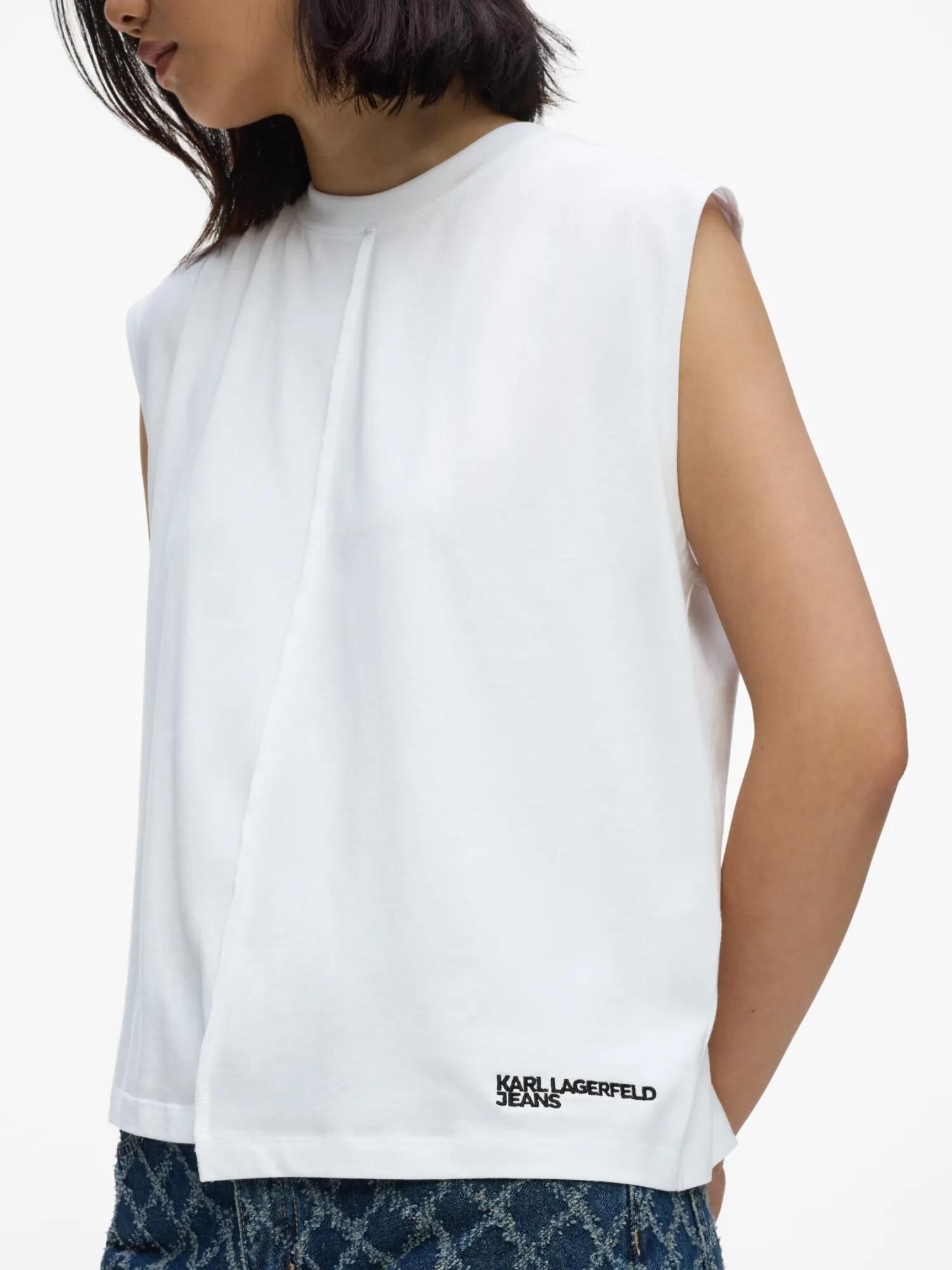 KARL LAGERFELD JEANS Camiseta  blanco – imagen 12