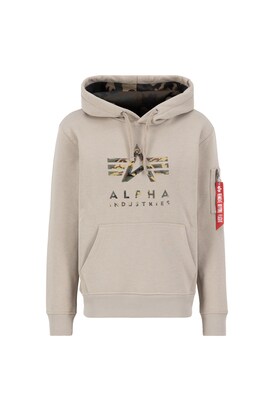 alpha industries Sweatshirt Beige / Bruin / Bloedrood / Wit