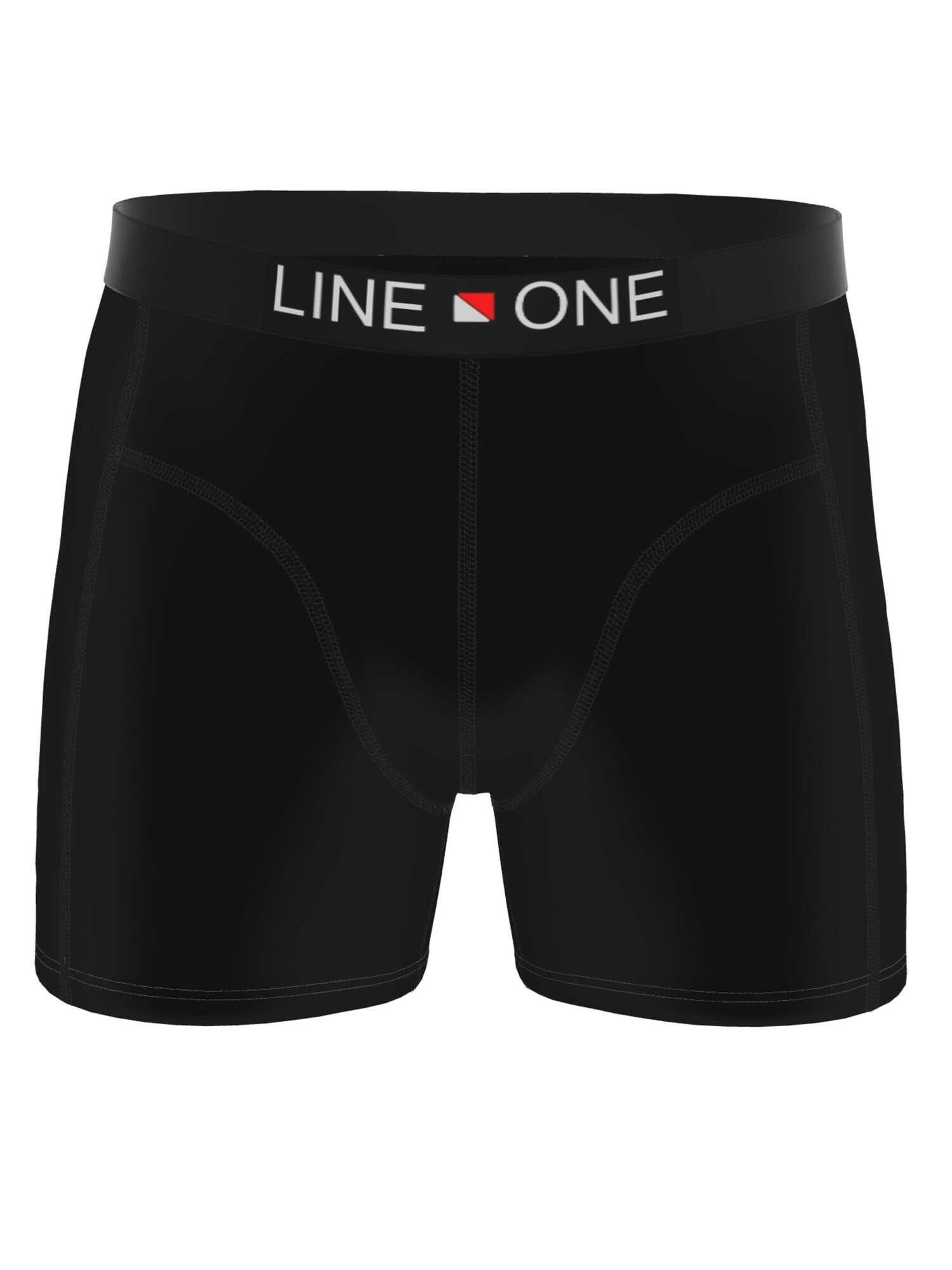 Line One Bokserice 'Herren Boxershorts aus Baumwolle' crna