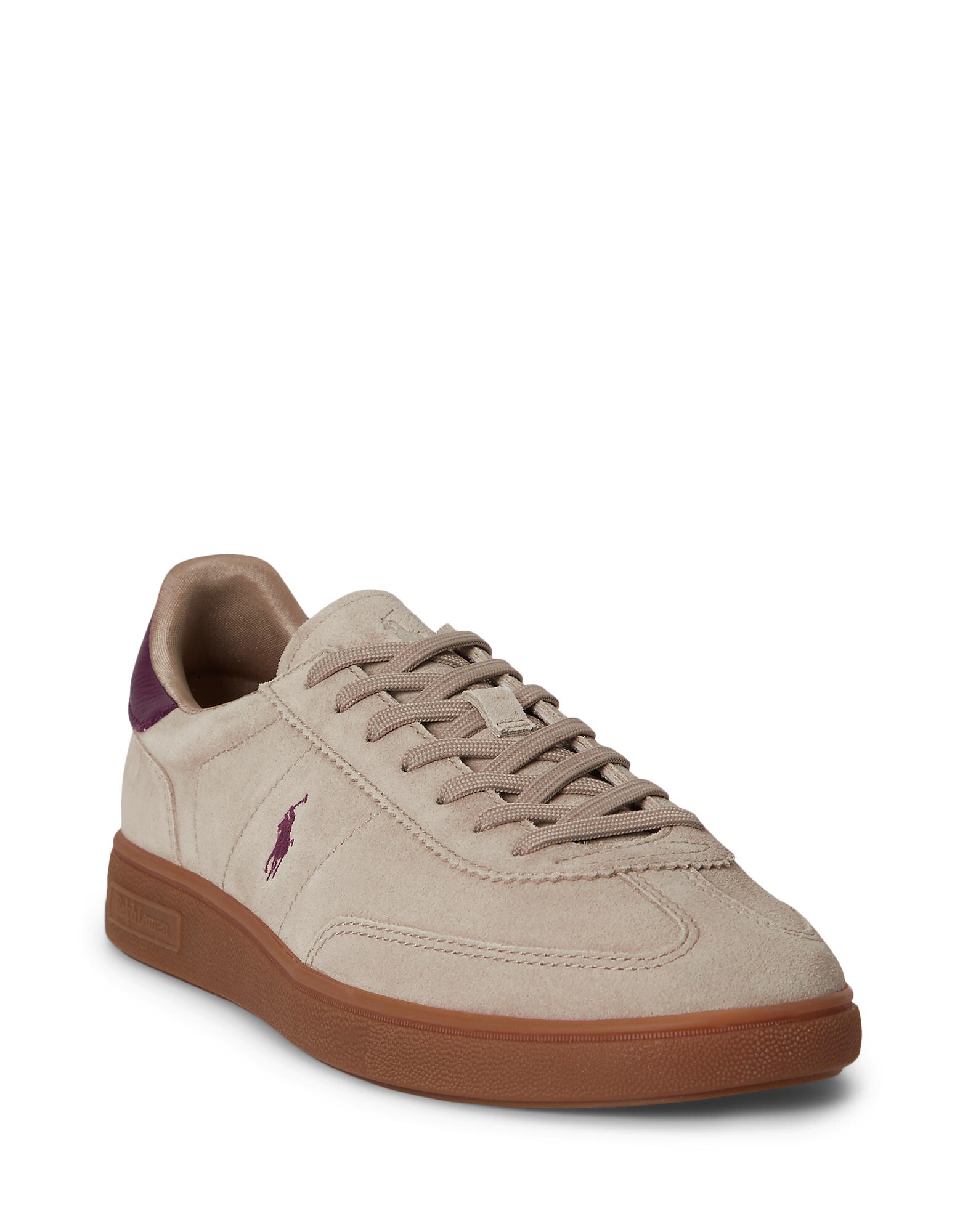 Polo Ralph Lauren Niske tenisice tamno bež / burgund