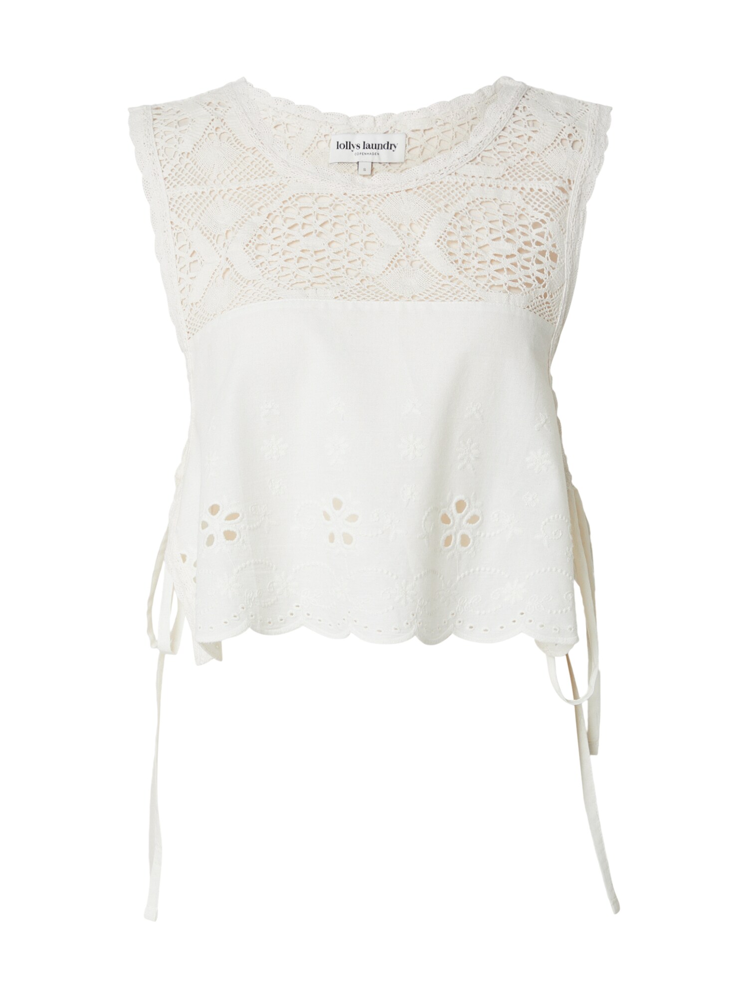 Lollys Laundry Top 'Portobello'  off-bela