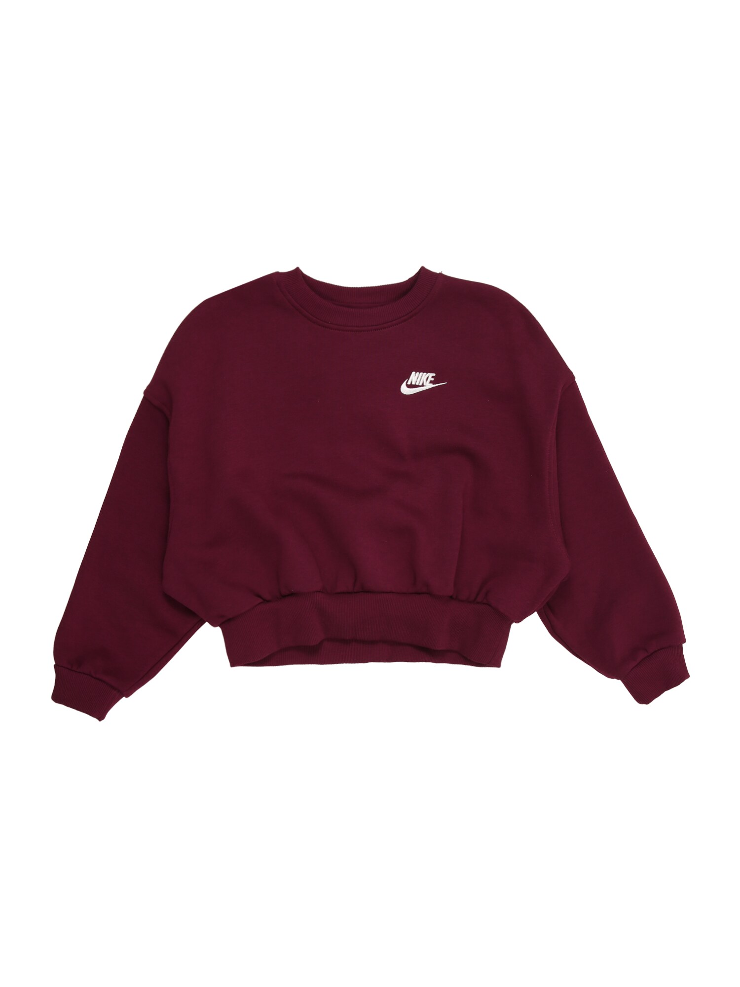 Nike Sportswear Bluză de molton CLUB FLC  roșu bordeaux