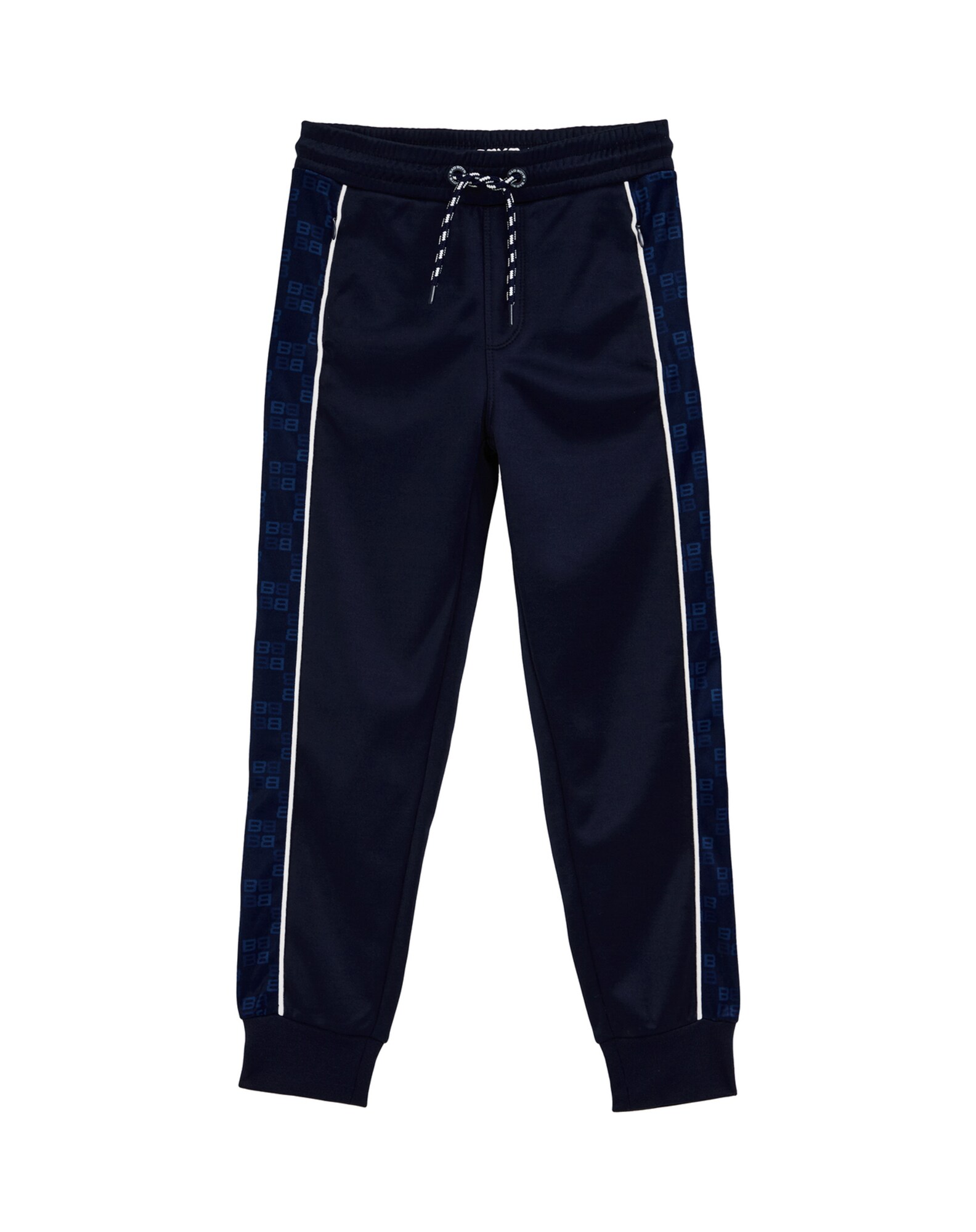 WE Fashion Nadrág  sötétkék / fehér akciós termékkép 1