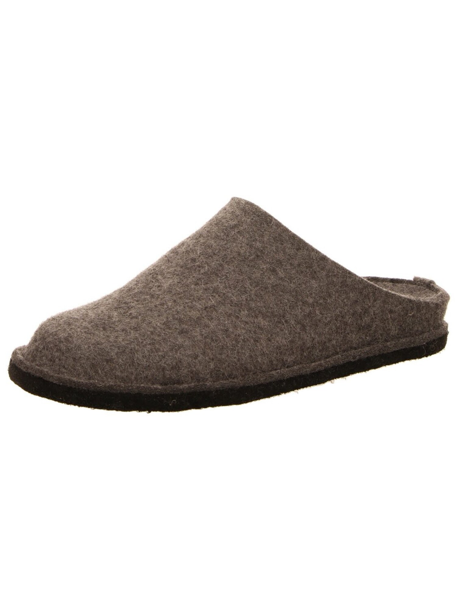 Haflinger Huisschoen 'Hausschuh Herren 311010 4 Filz In Grau' Grijs