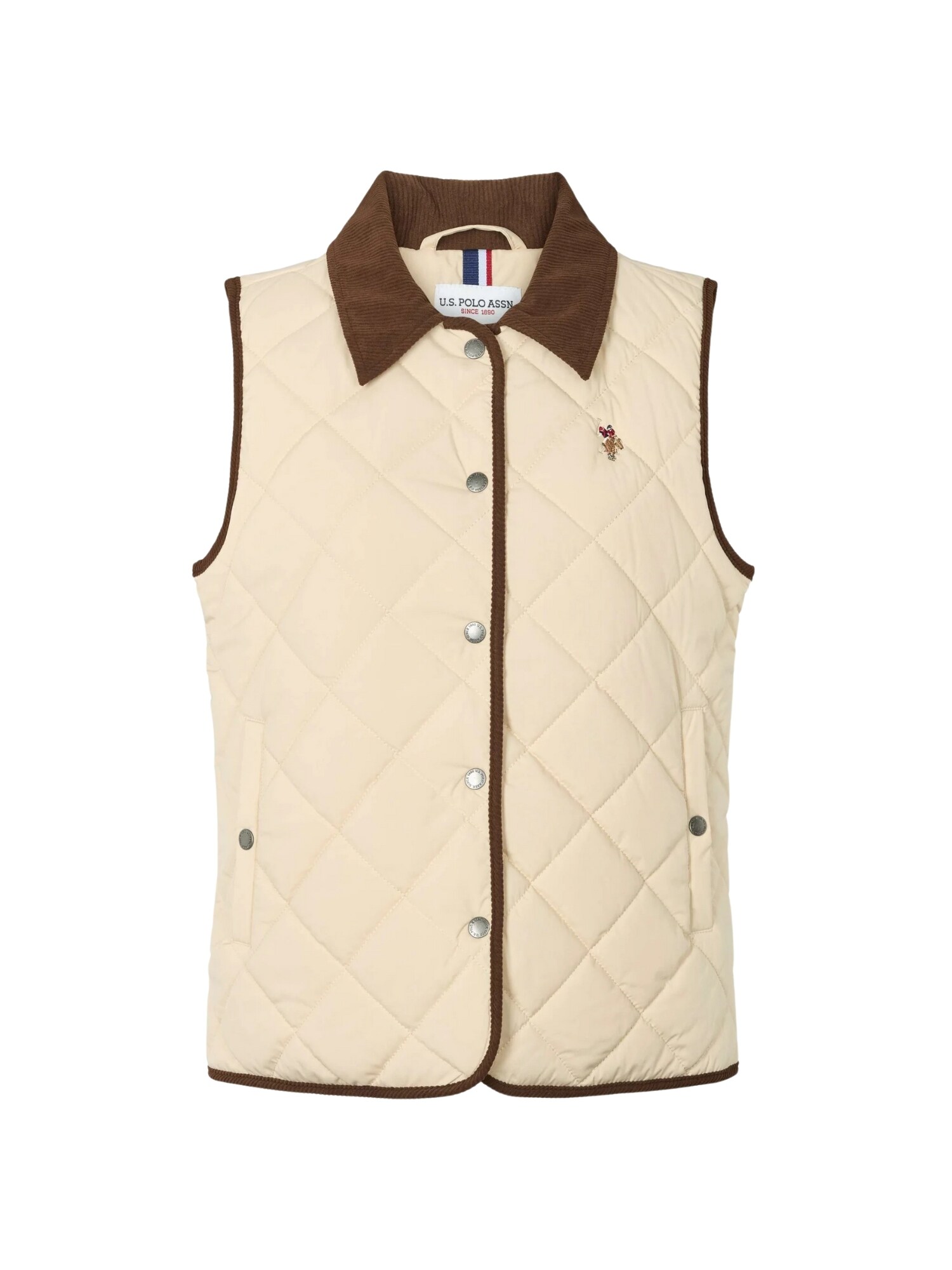 U.S. POLO ASSN. Vestă ' Mandi '  nisipiu